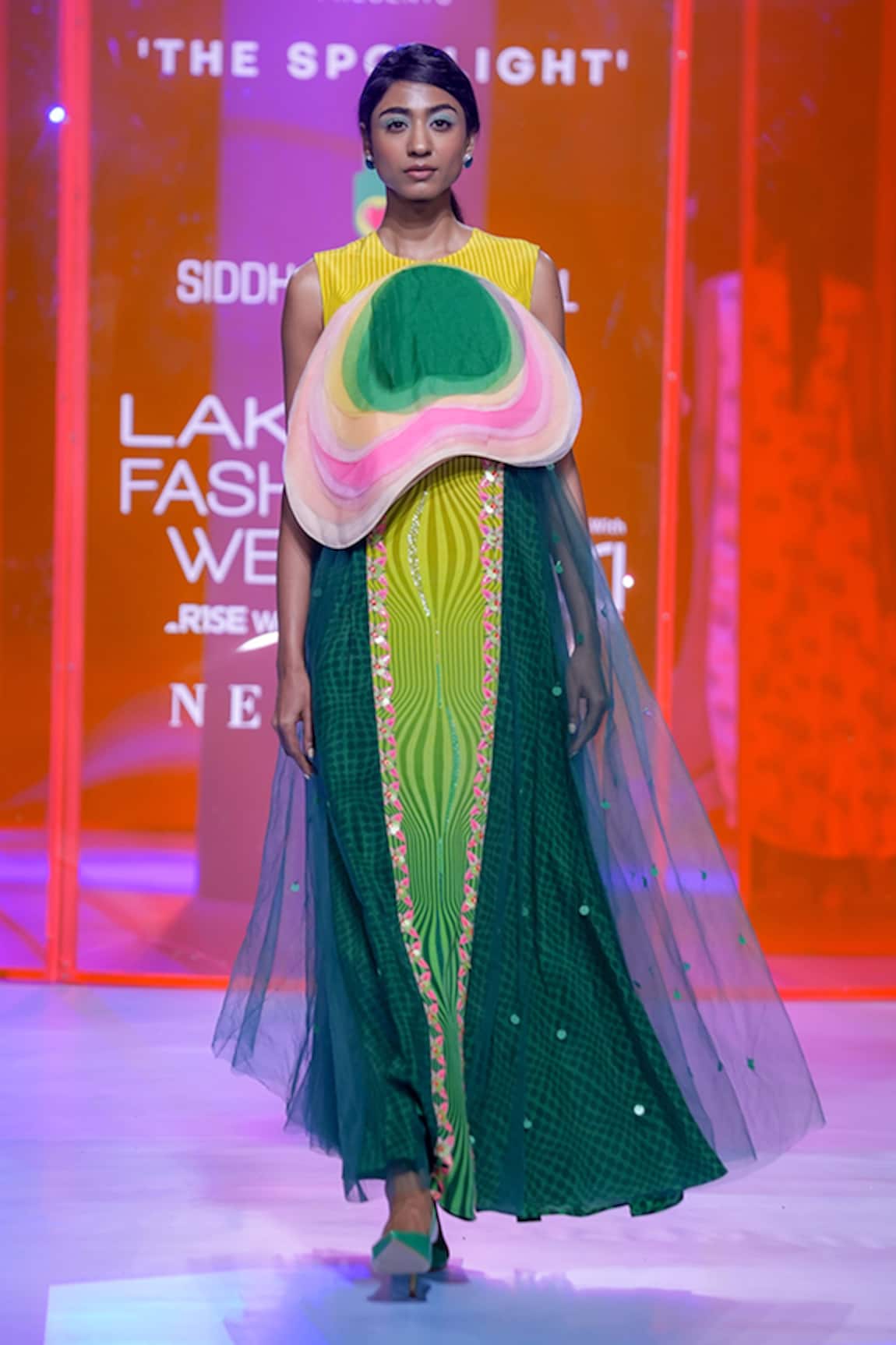 Siddhartha Bansal Rainforest Embellished Long Dress