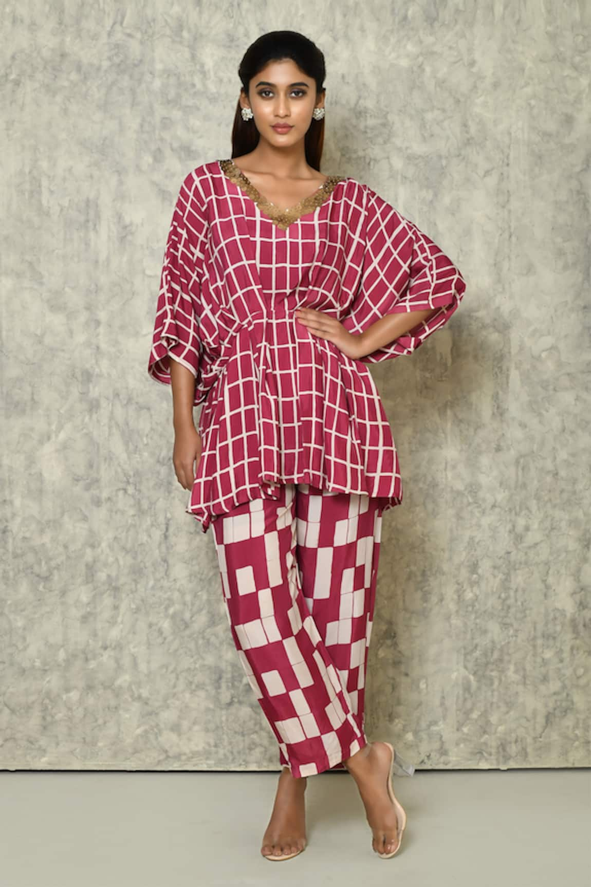 Adara Khan Printed Kurta Set