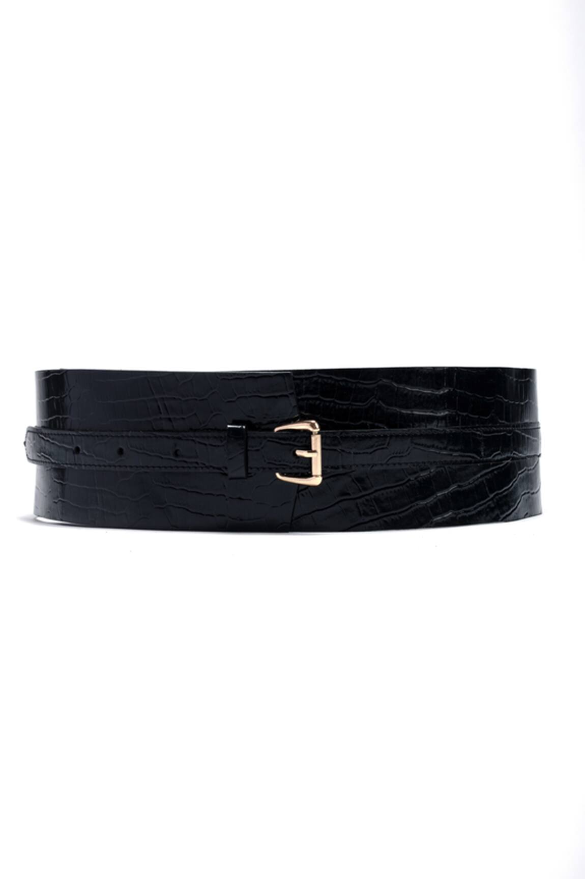 Trov Luca Croc Embossed Belt