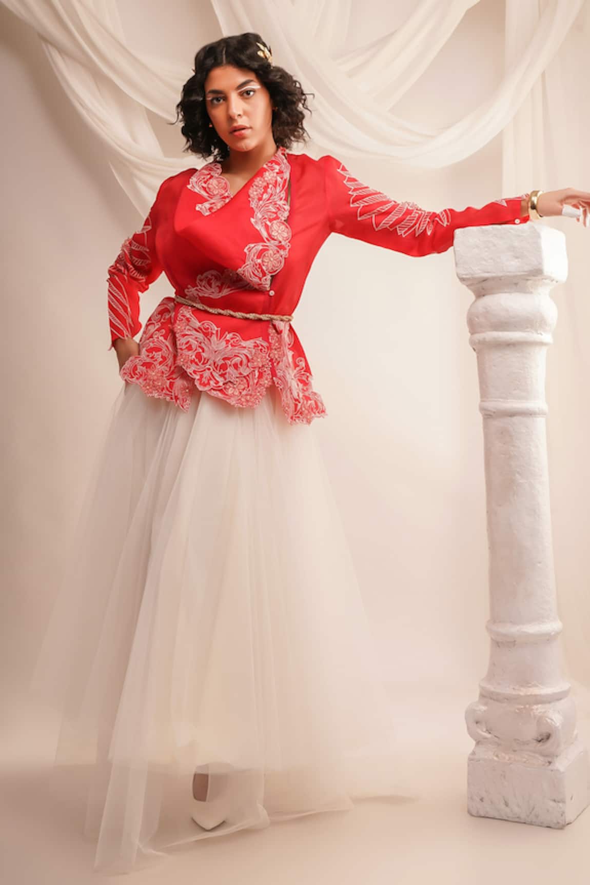 Jajaabor Athena Embroidered Jacket 