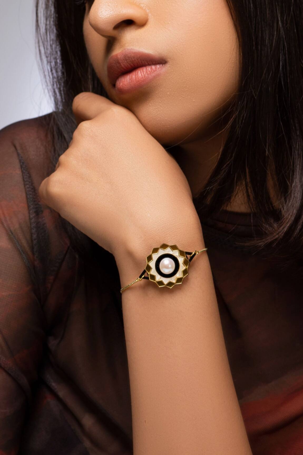 Prachi Gupta Floral Motif Bracelet