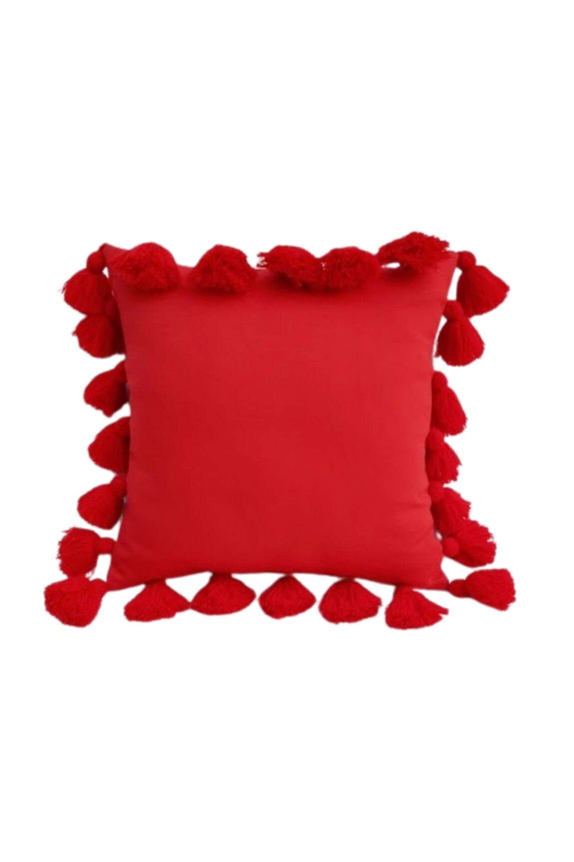 Throwpillow All Round Tassel Cushion Cover