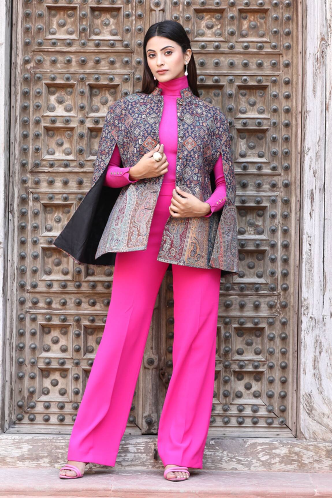 Dusala Floral Motif Jacket