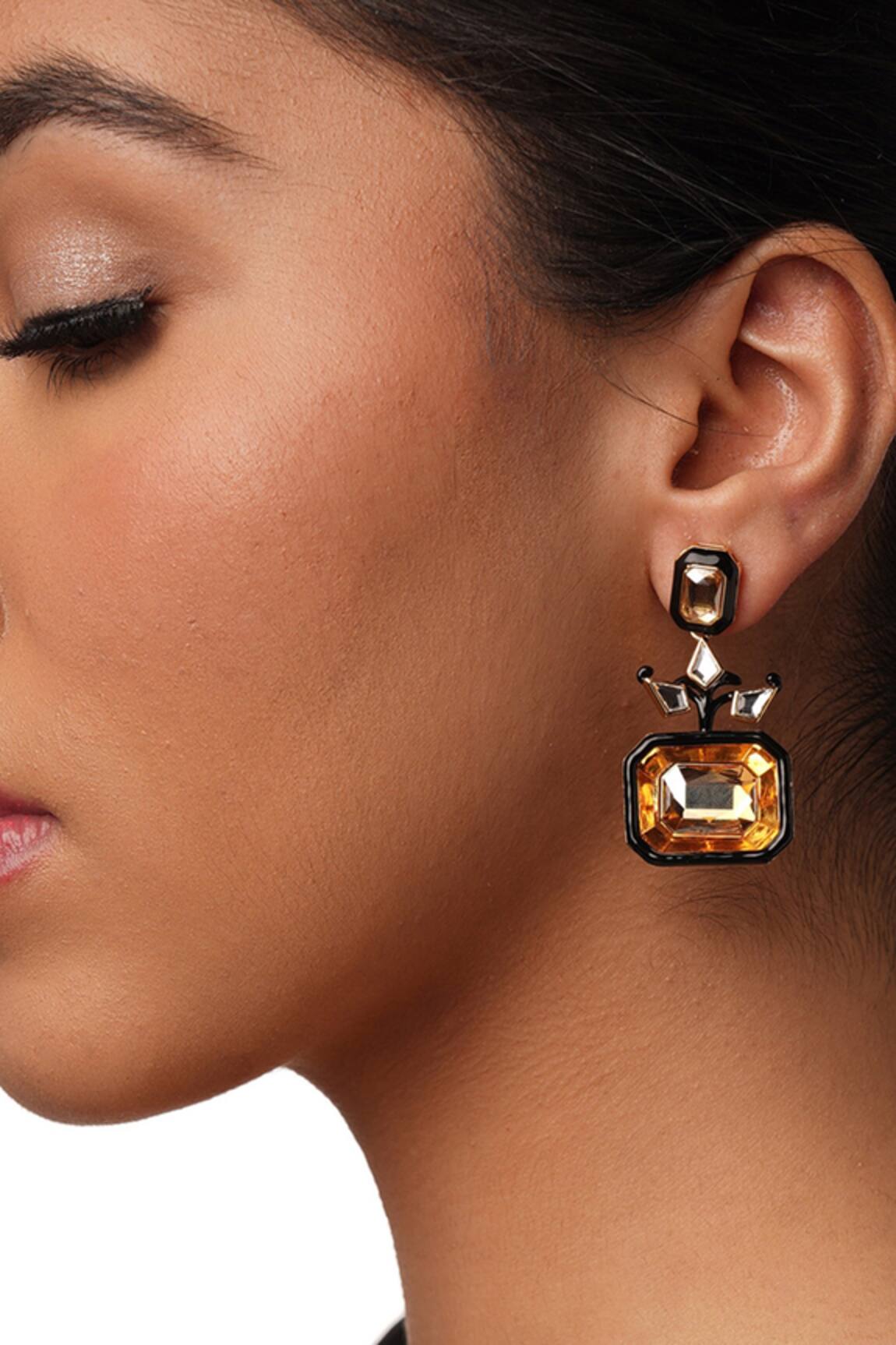 Isharya Bling Glory Wrap Drop Earrings
