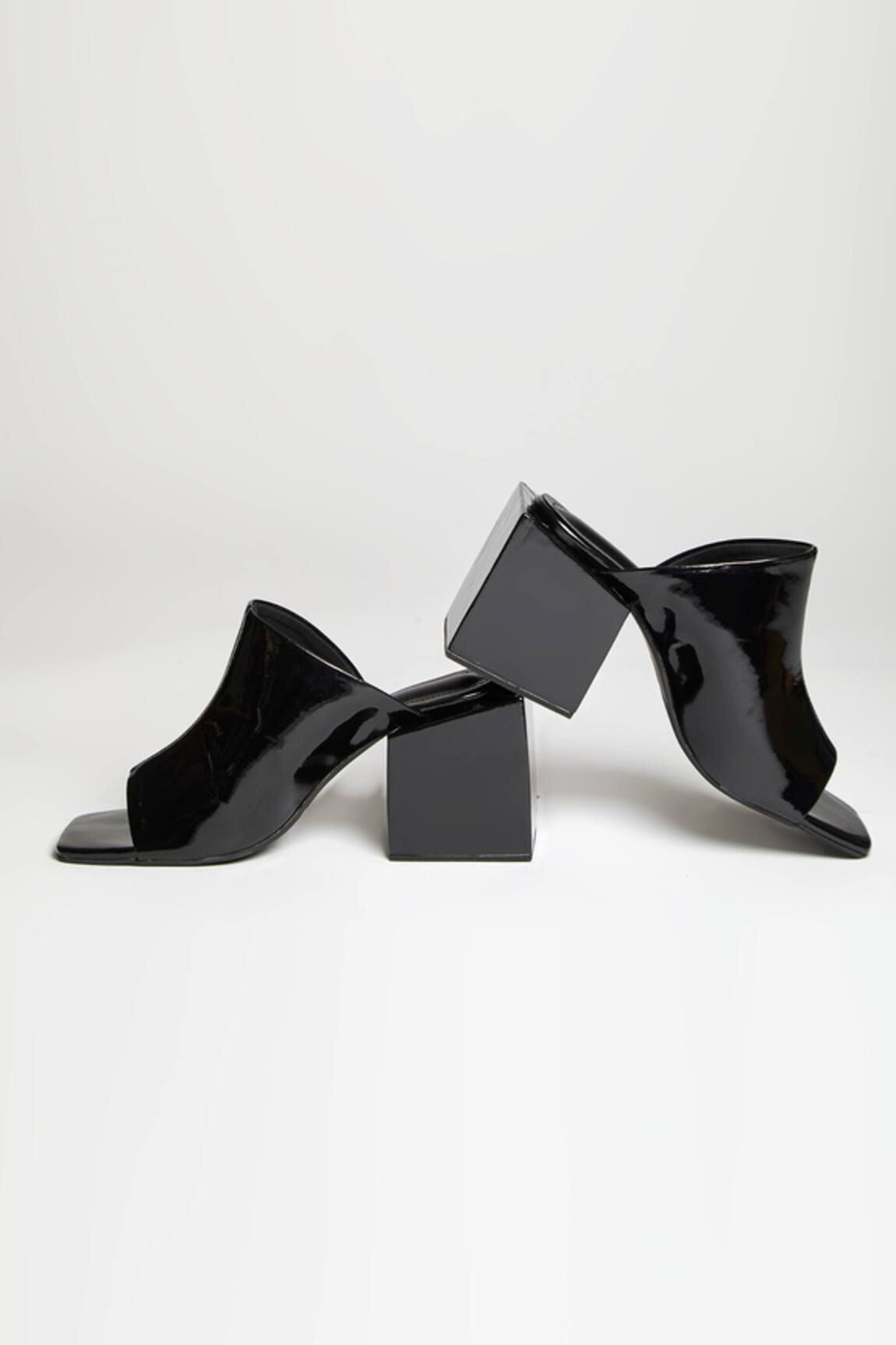 Tiesta Square Block Heels