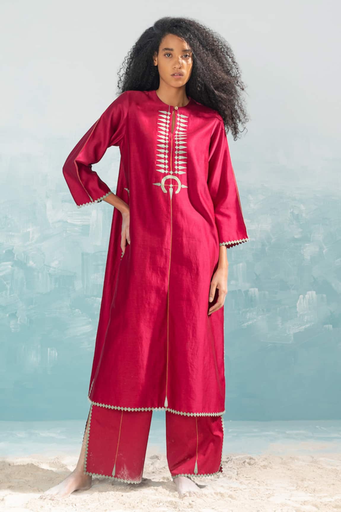 Ikai by Ragini Ahuja Nile Cutwork Pant 