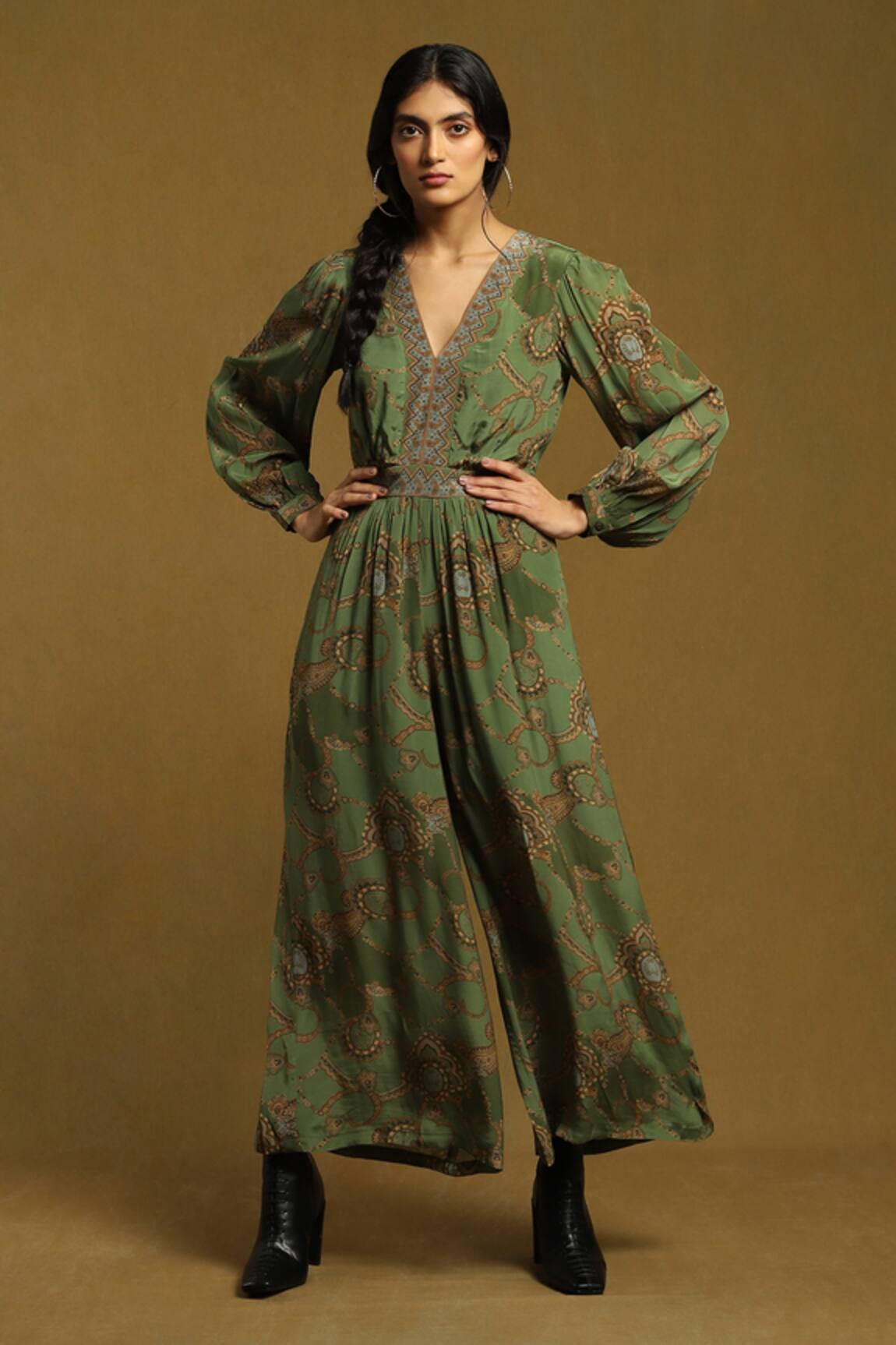 Ritu Kumar Paisley Print Jumpsuit 