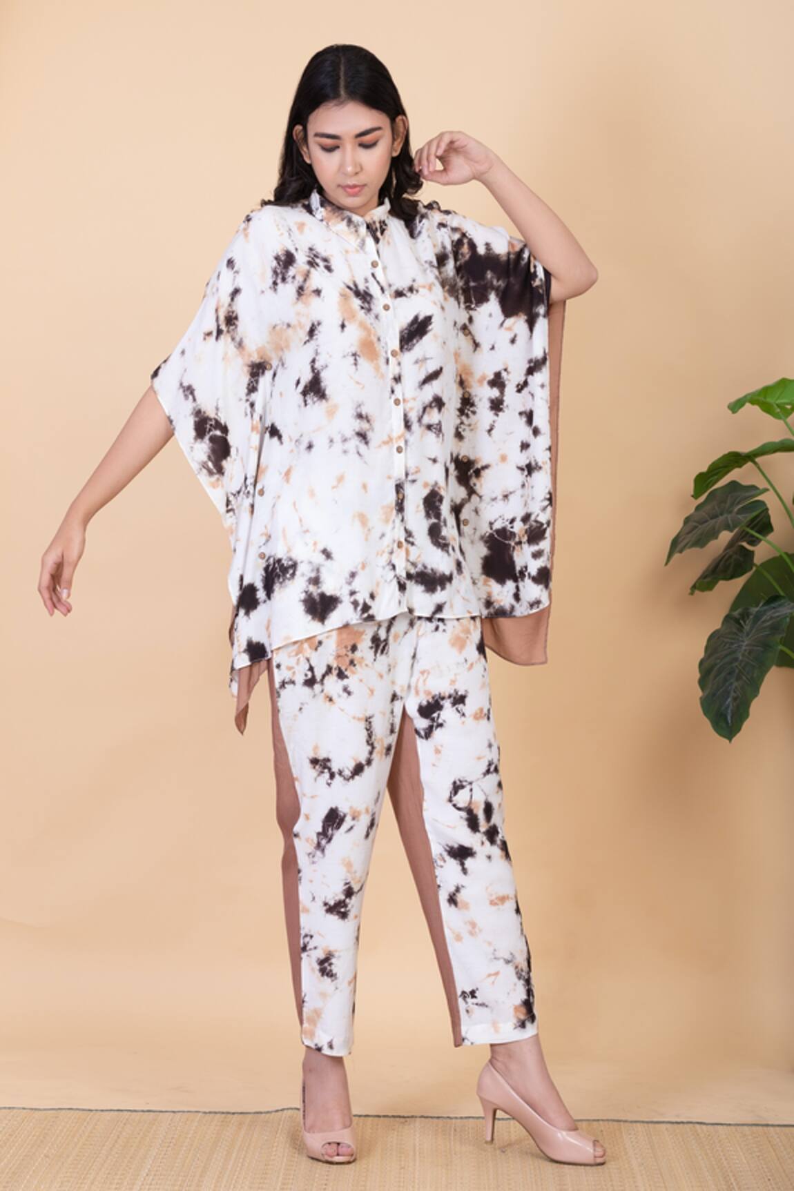 Chambray & CO. Kai Tie Dye Kaftan & Pant Set