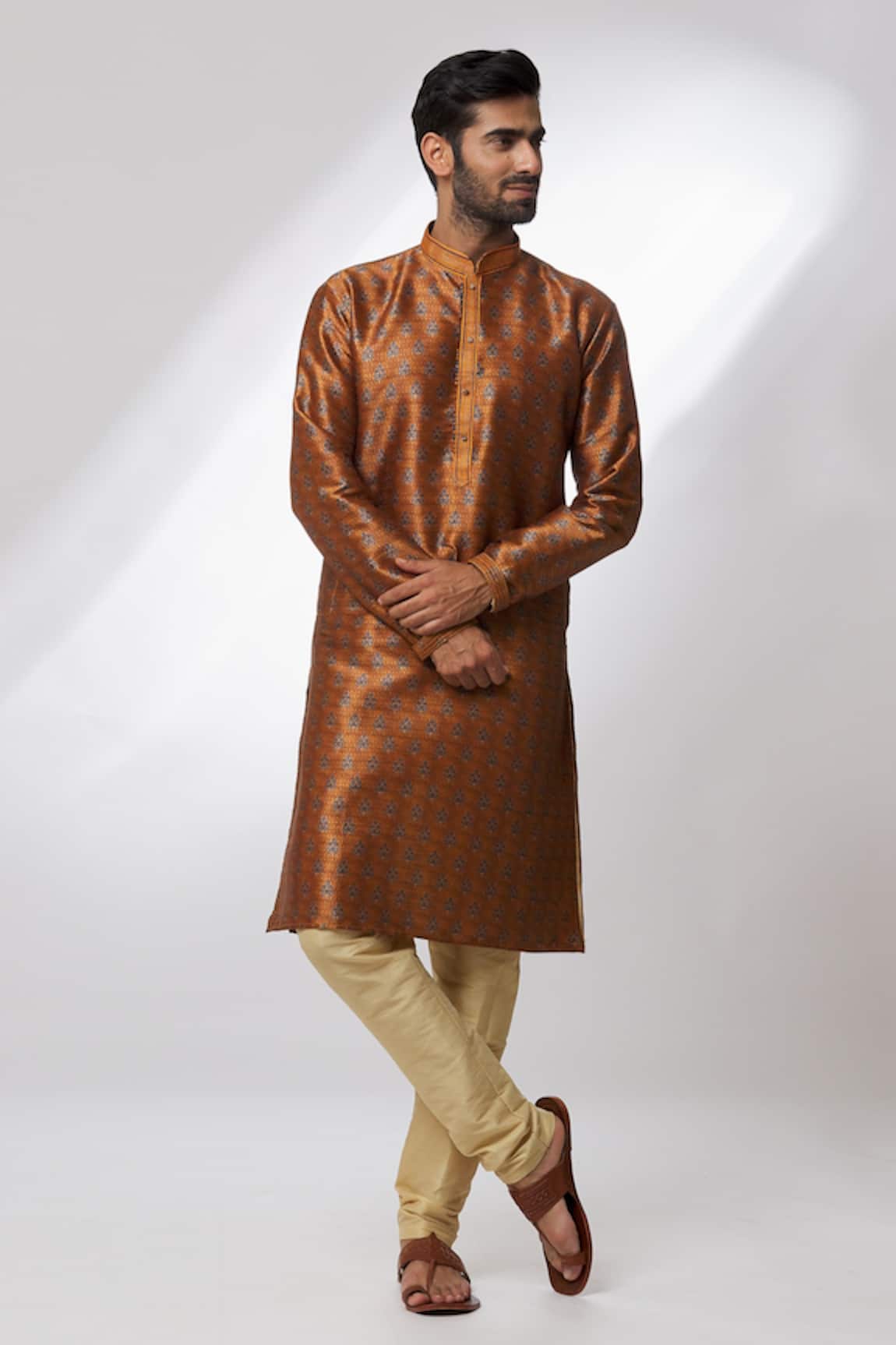 Samyukta Singhania Flower Print Kurta Set