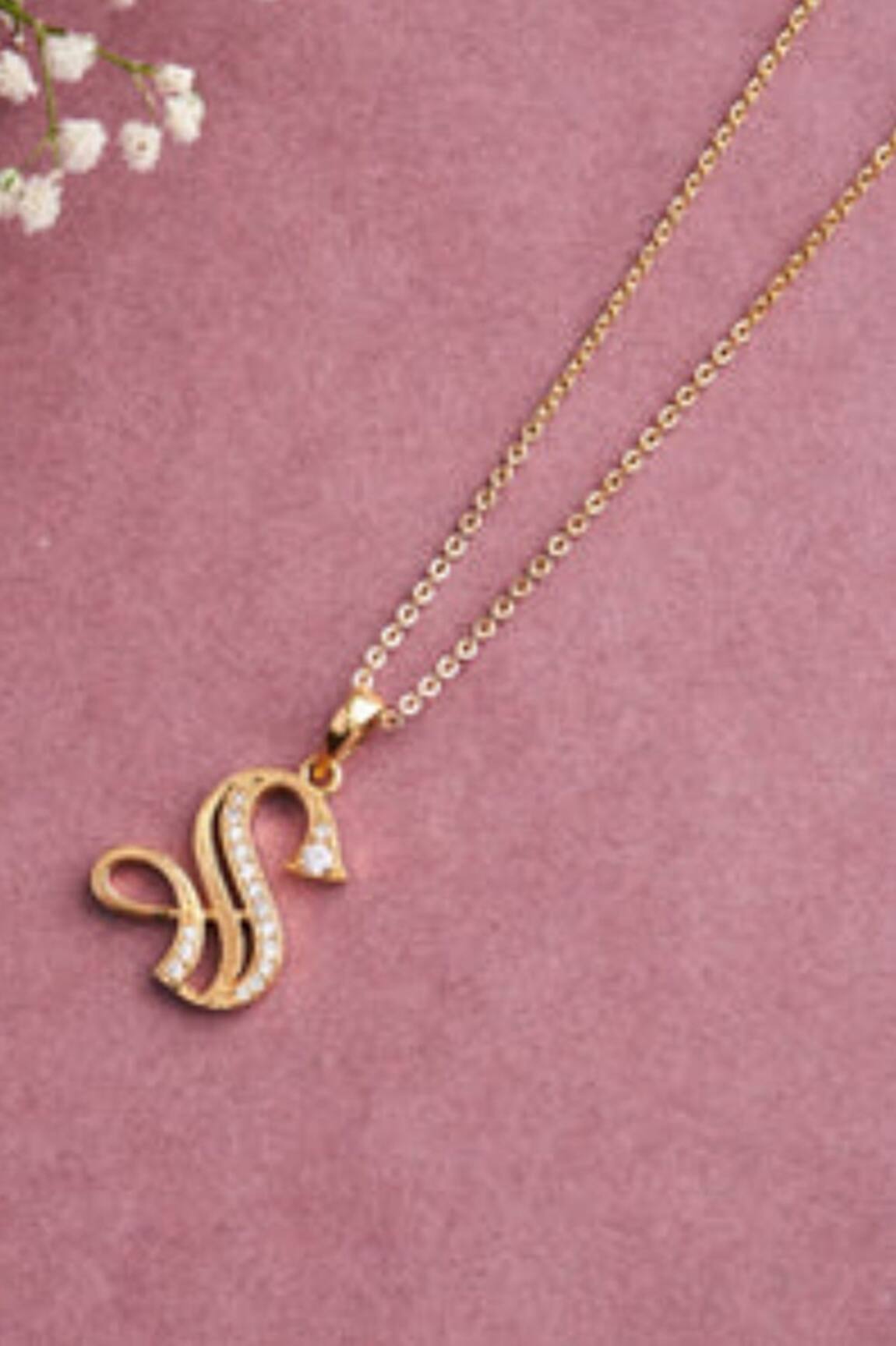 Buy Gold Necklaces & Pendants for Women by Mozaati Online