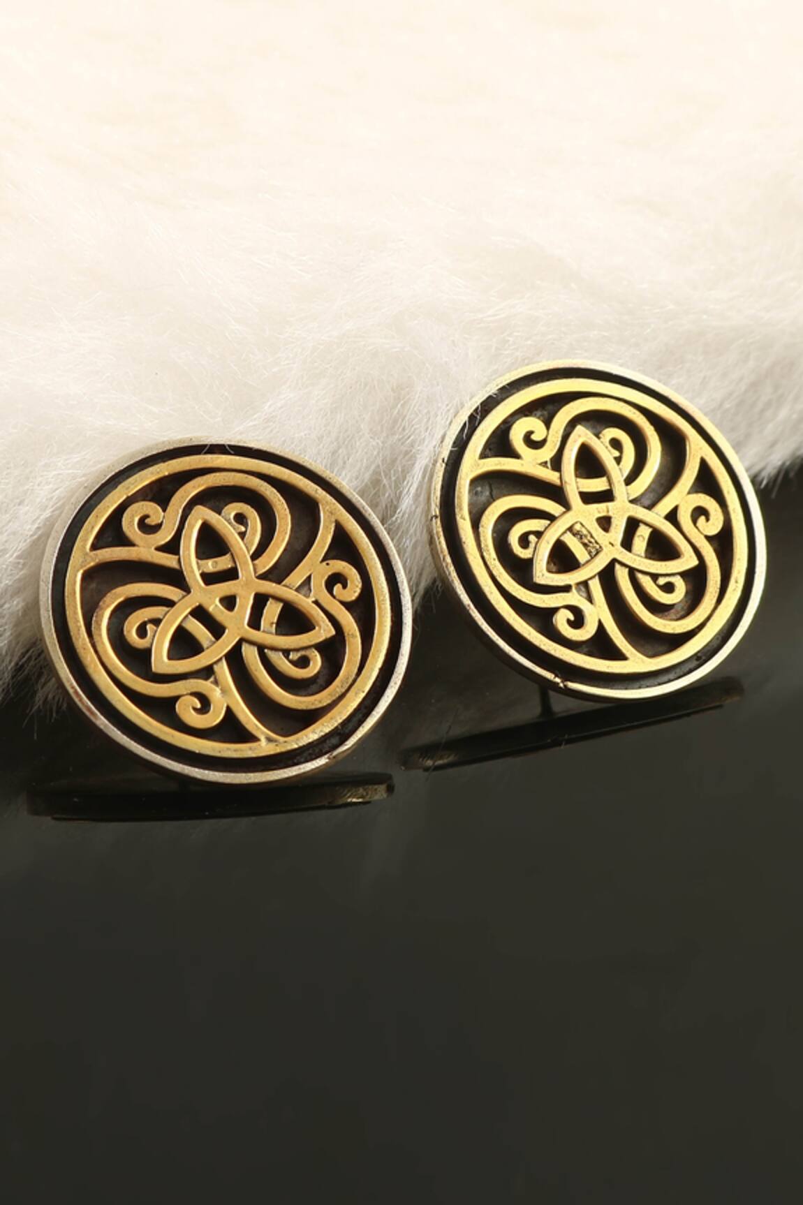 Palace of Silver Floral Ear Studs