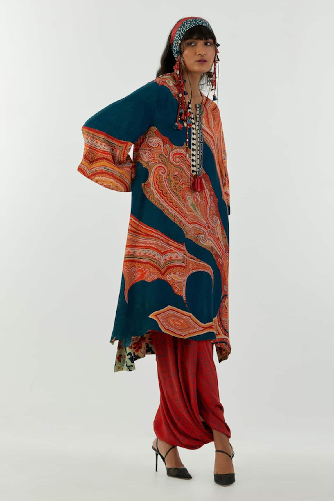 Aseem Kapoor Mitra Printed Kurta & Pant Set 