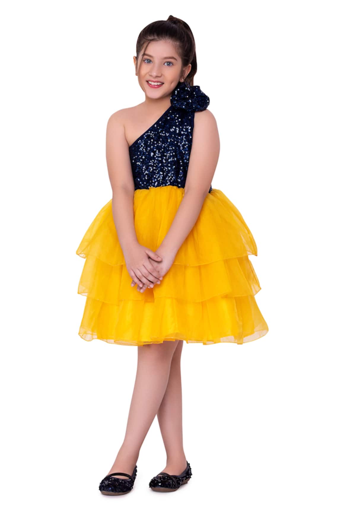 Littlecheer Rockabye Sequined Bodice Dress