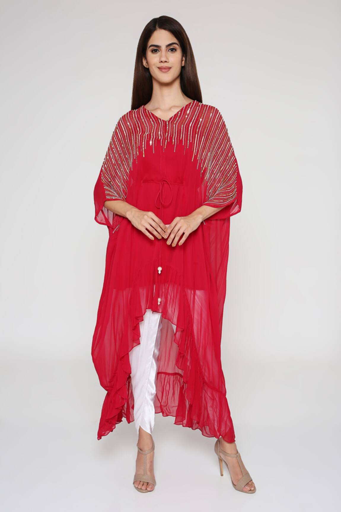 Bha Sha Elsa Embroidered Kaftan Set