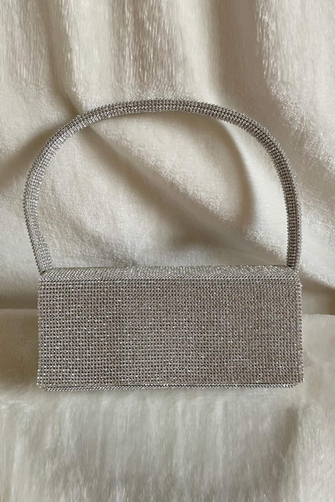 Kreivo by Vamanshi Damania Crystal Embellished Bag