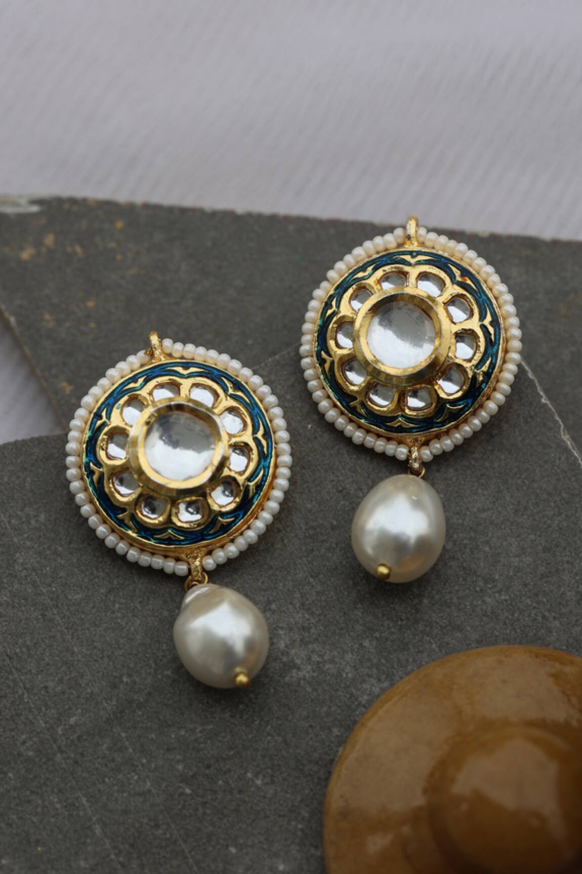 Do Taara Meenakari Kundan Earrings