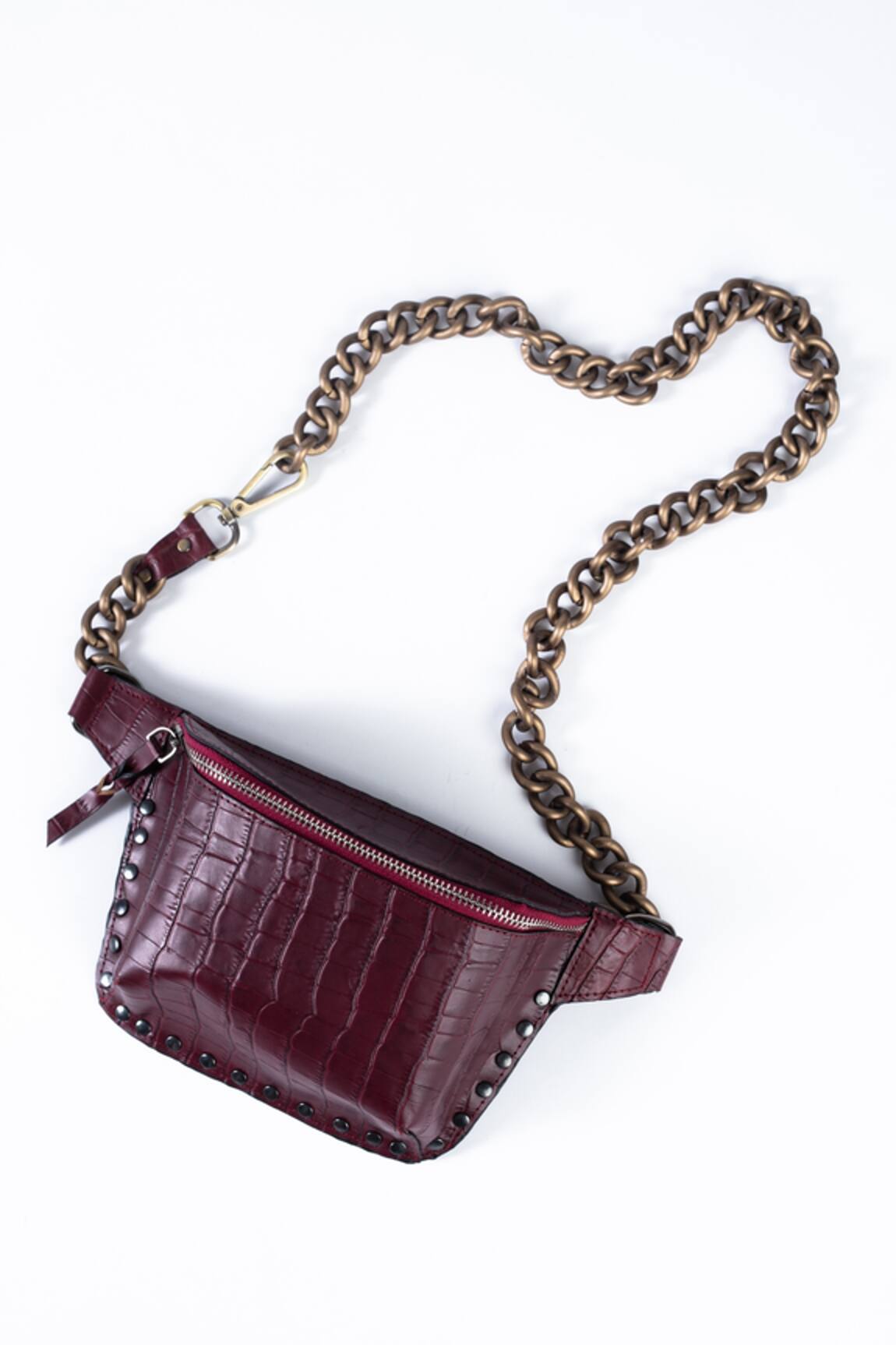 Trov Croc Embossed Bag