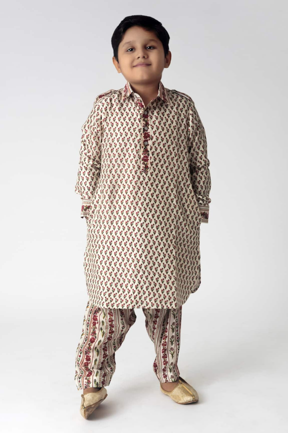 Ranikidswear Printed Kurta Set