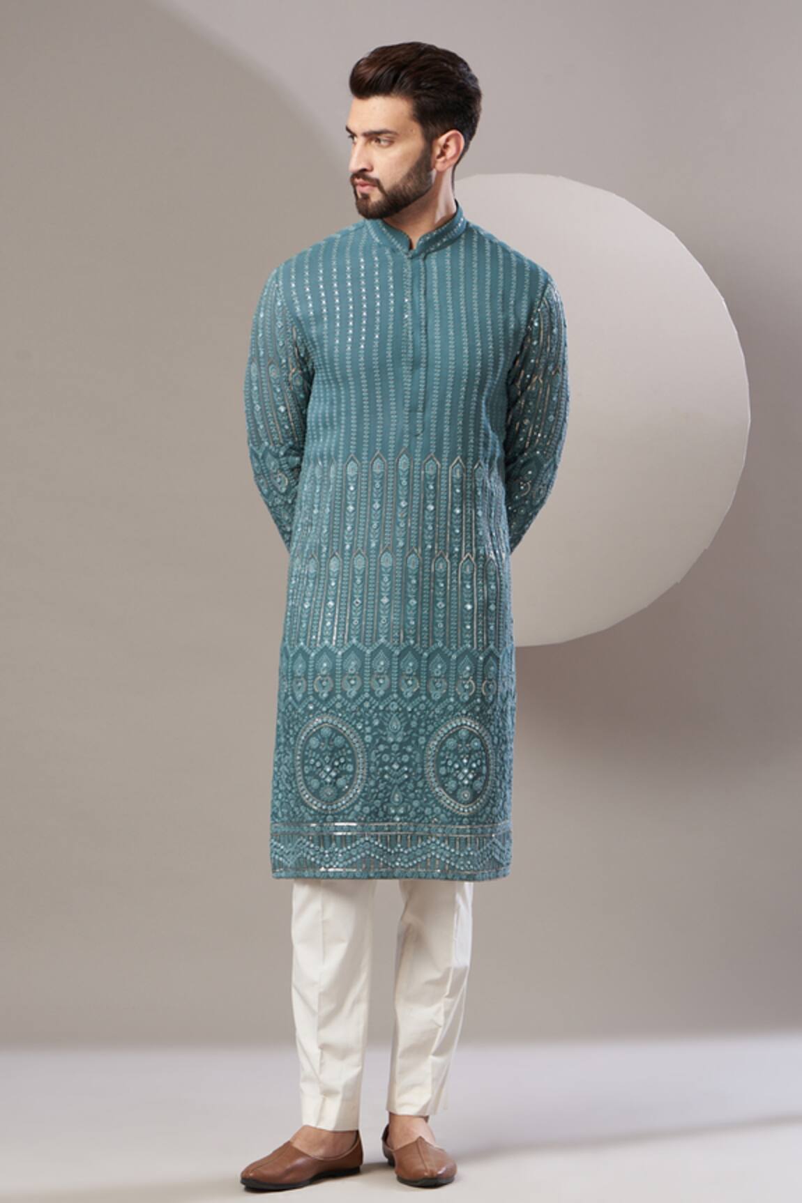 Kasbah Royal Embroidered Kurta Set