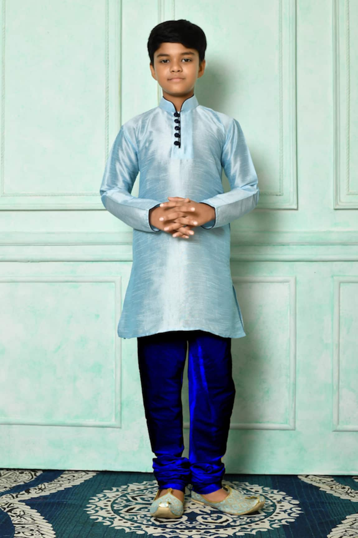 Petite Pomme Full Sleeve Straight Kurta Set 
