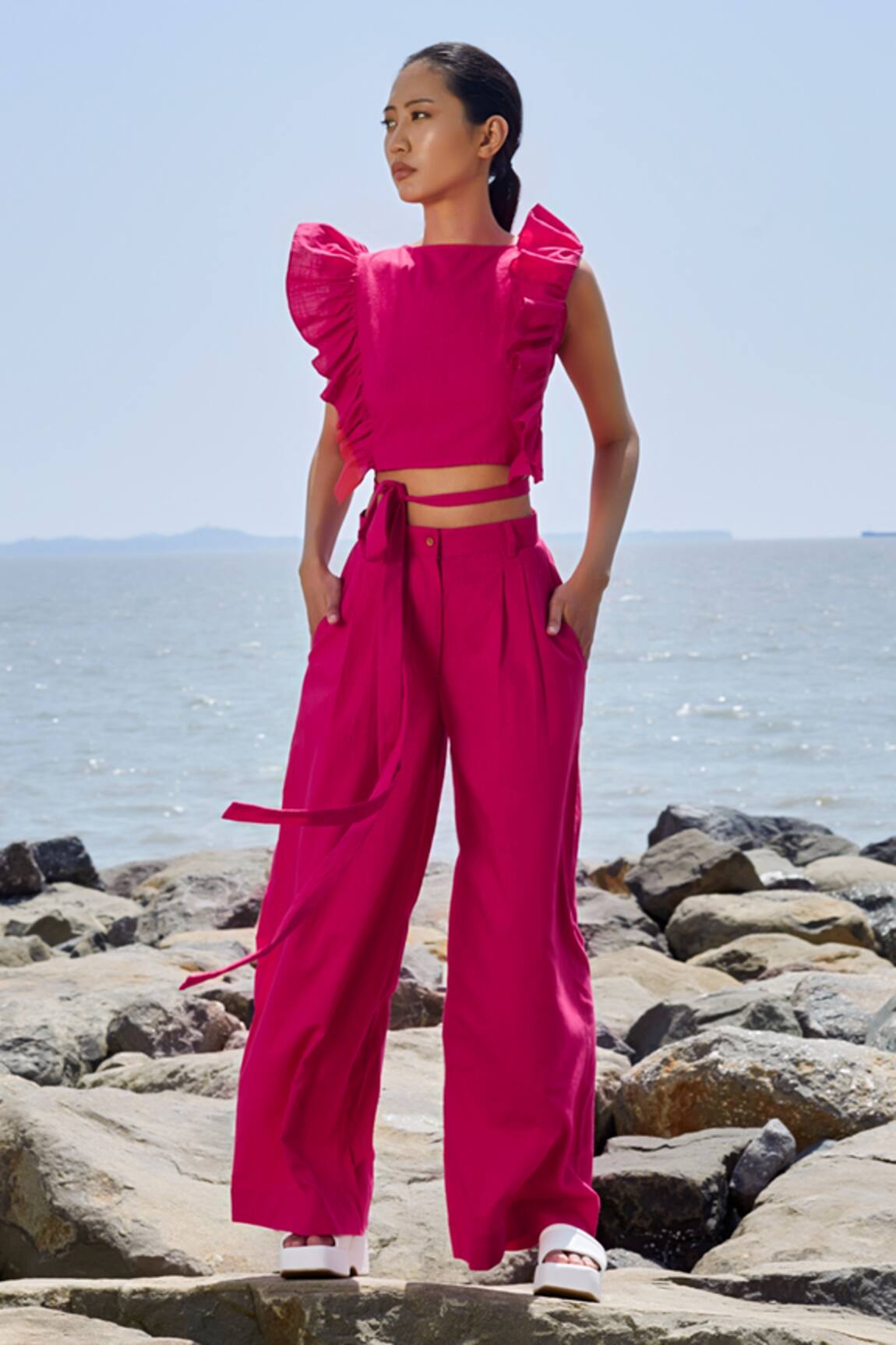 Mati High Waisted Trouser