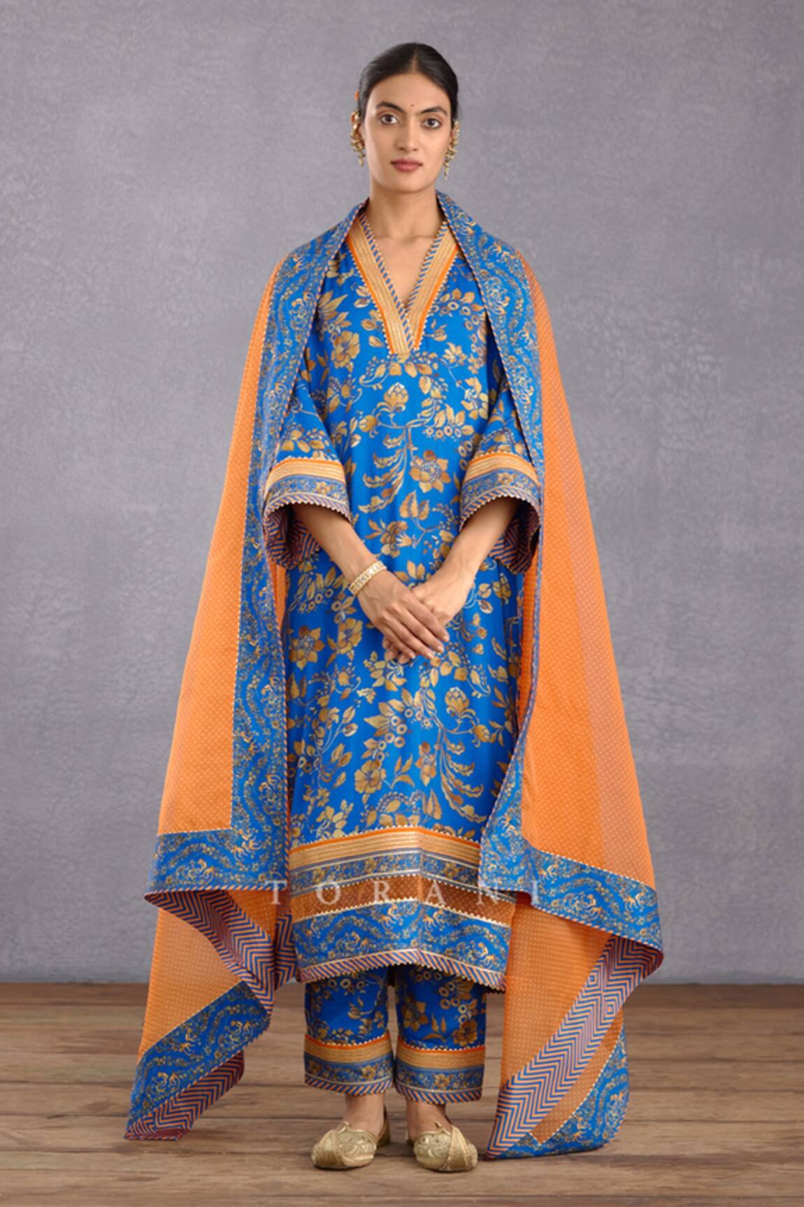 Torani Rang Shyam Barkha Kurta Pant Set