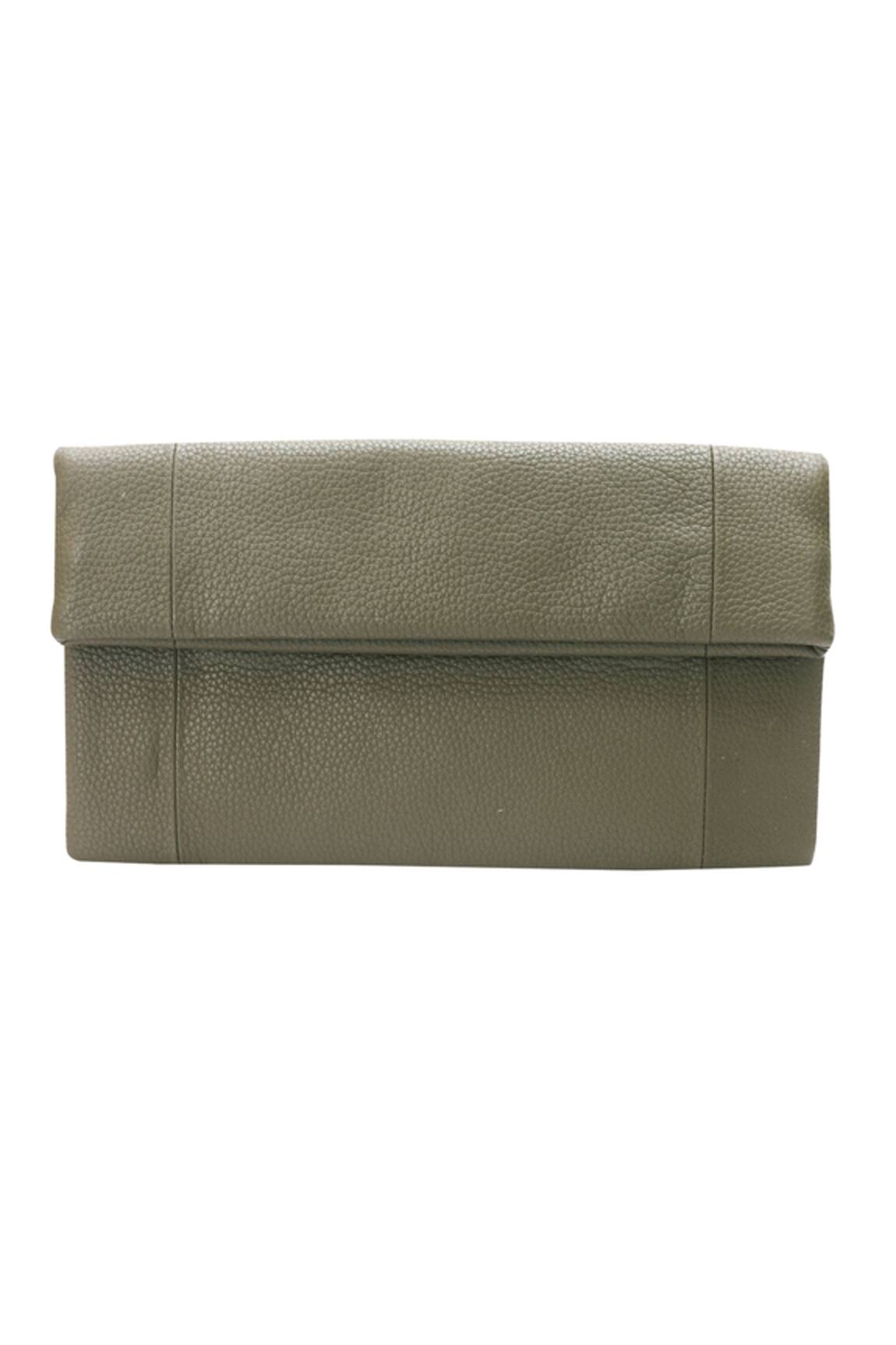 TROV Nish Tertiary Leather Clutch