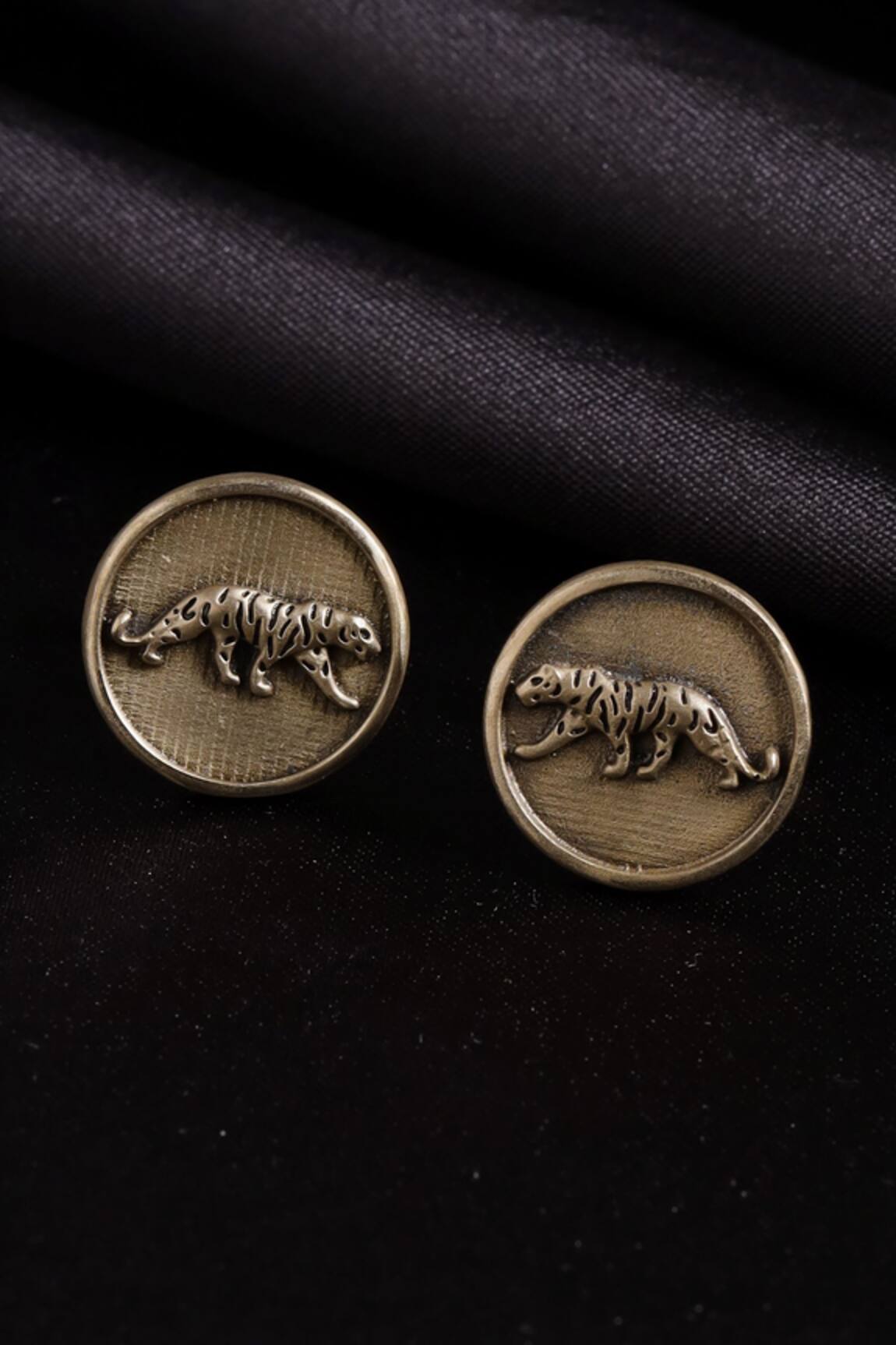 Cosa Nostraa Calm Cheetah Craved Cufflinks