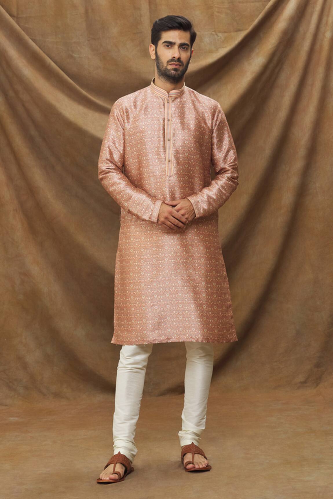 Samyukta Singhania Botanical Print Kurta Set 
