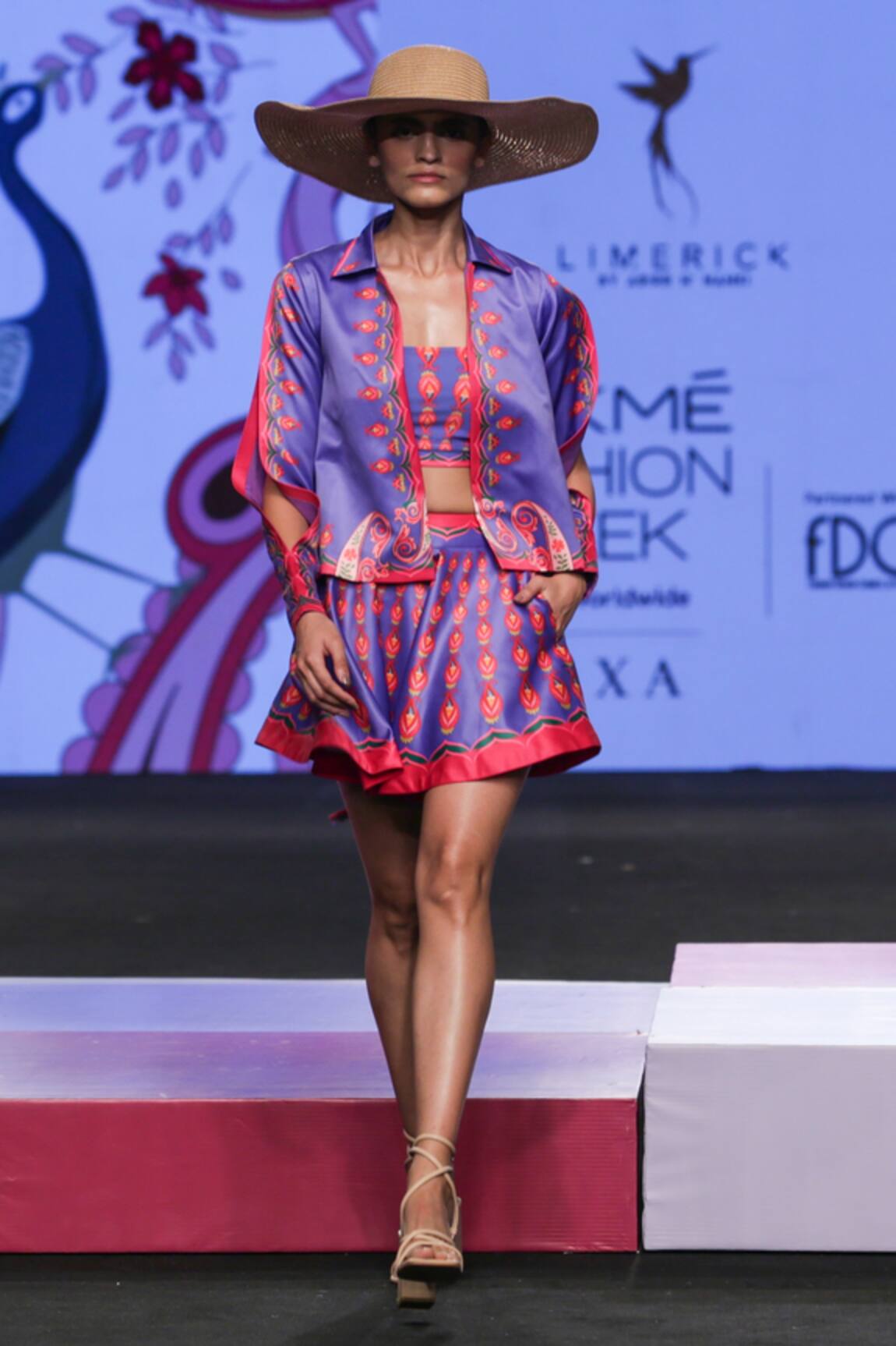 Limerick By Abirr N' Nanki Jace Printed Skirt