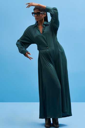 Siddhant Agrawal Satin Dress