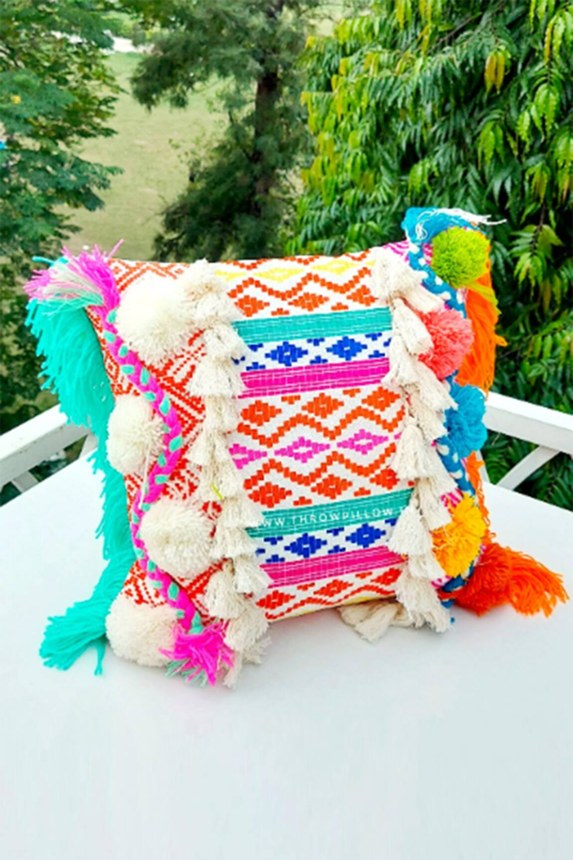 Throwpillow Aztec Pattern Boho Cushion Cover