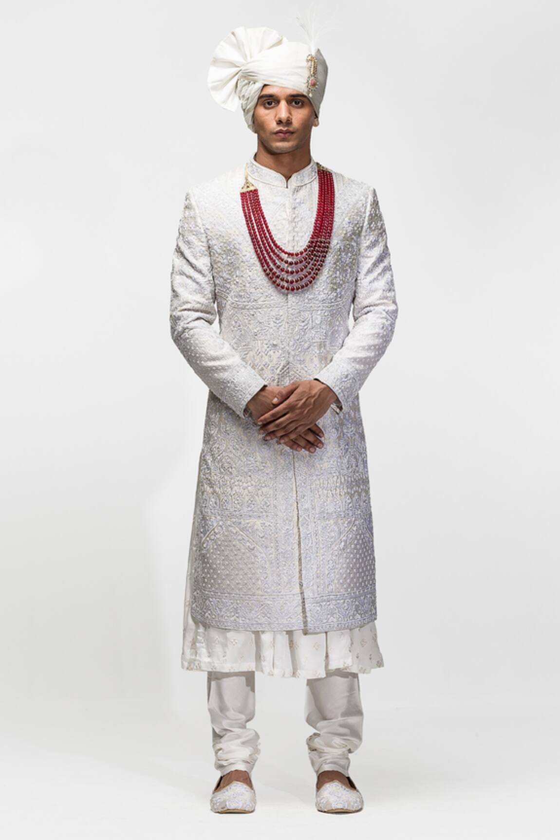 Asuka Resham Embroidered Sherwani Set