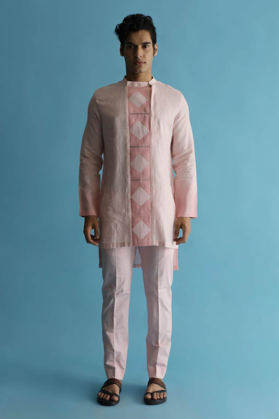 Kaha Linen Kurta & Pant Set