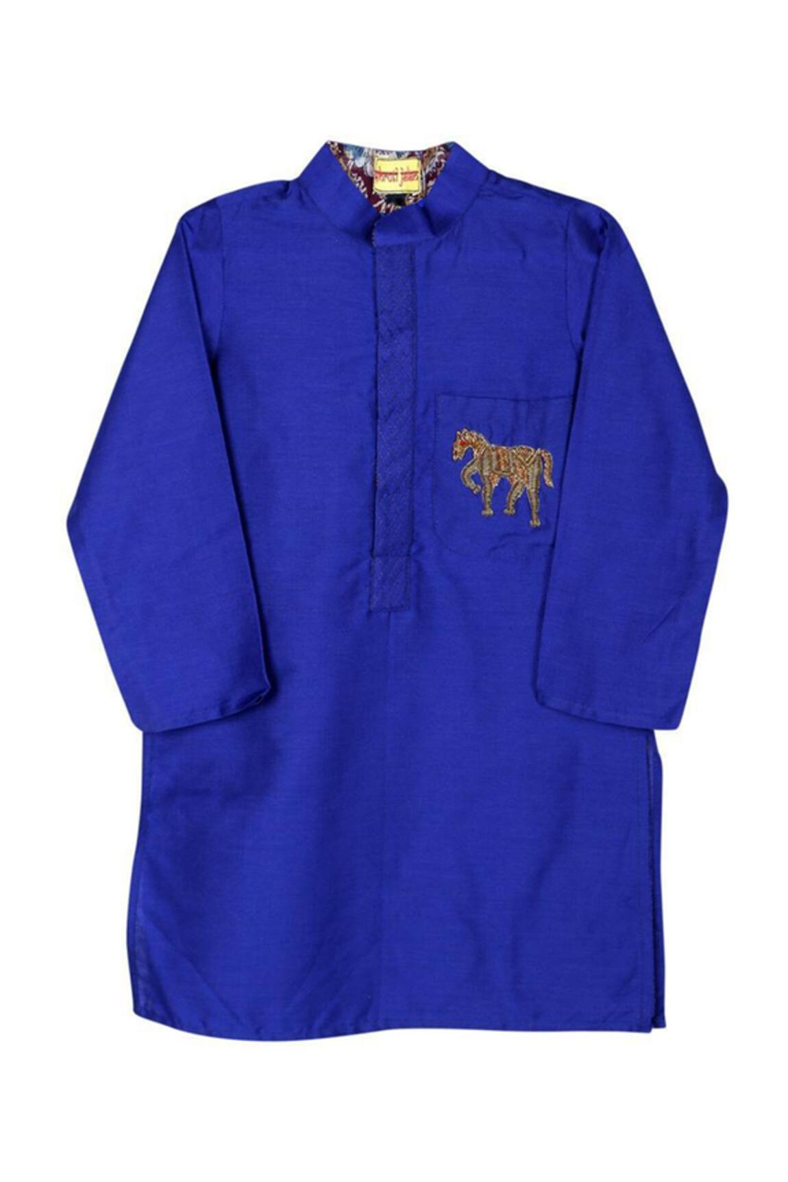Shruti Jalan Zardozi Embroidered Patch Work Kurta