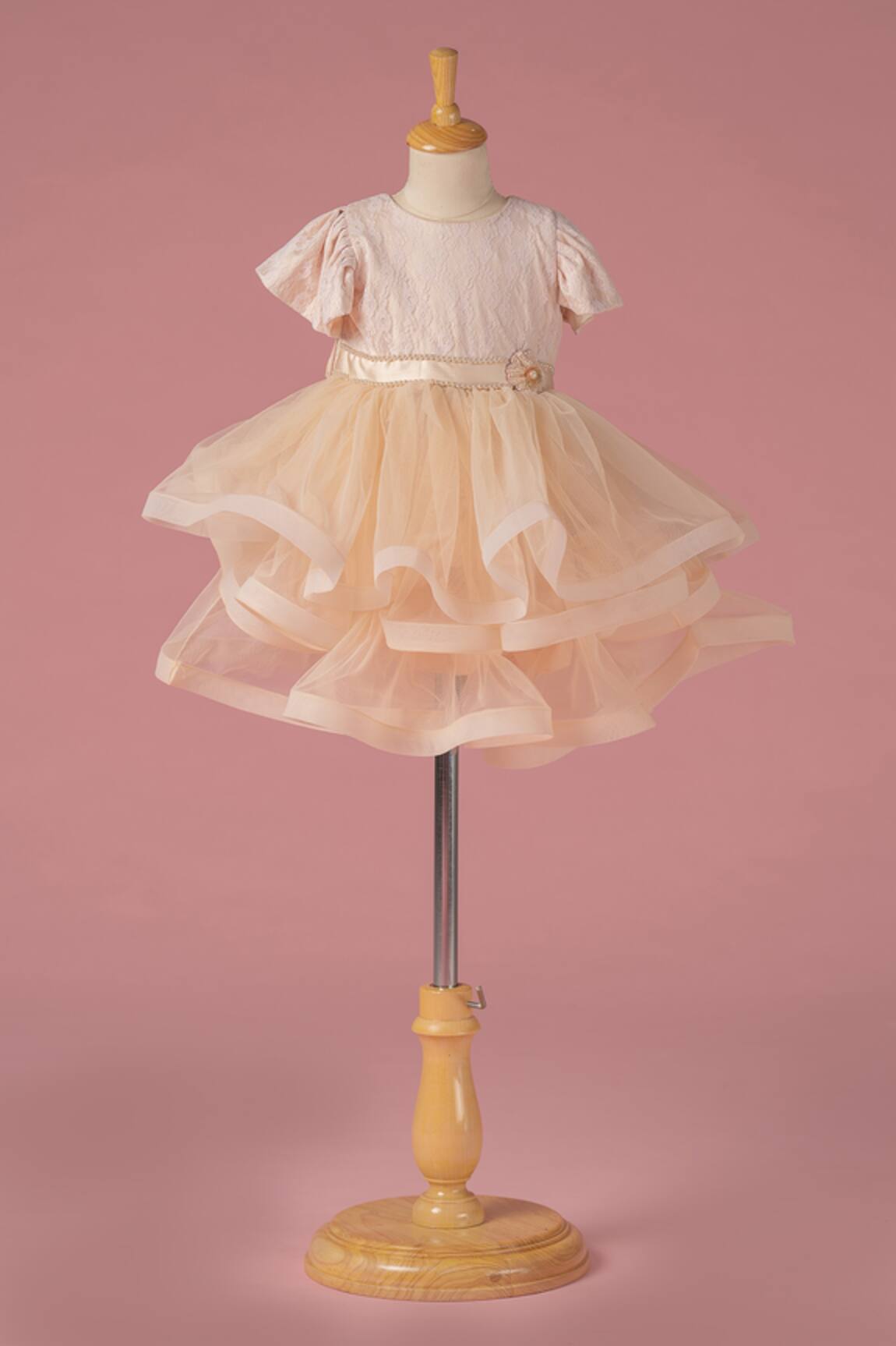 Darleen Kids Couture Angel Layered Dress 