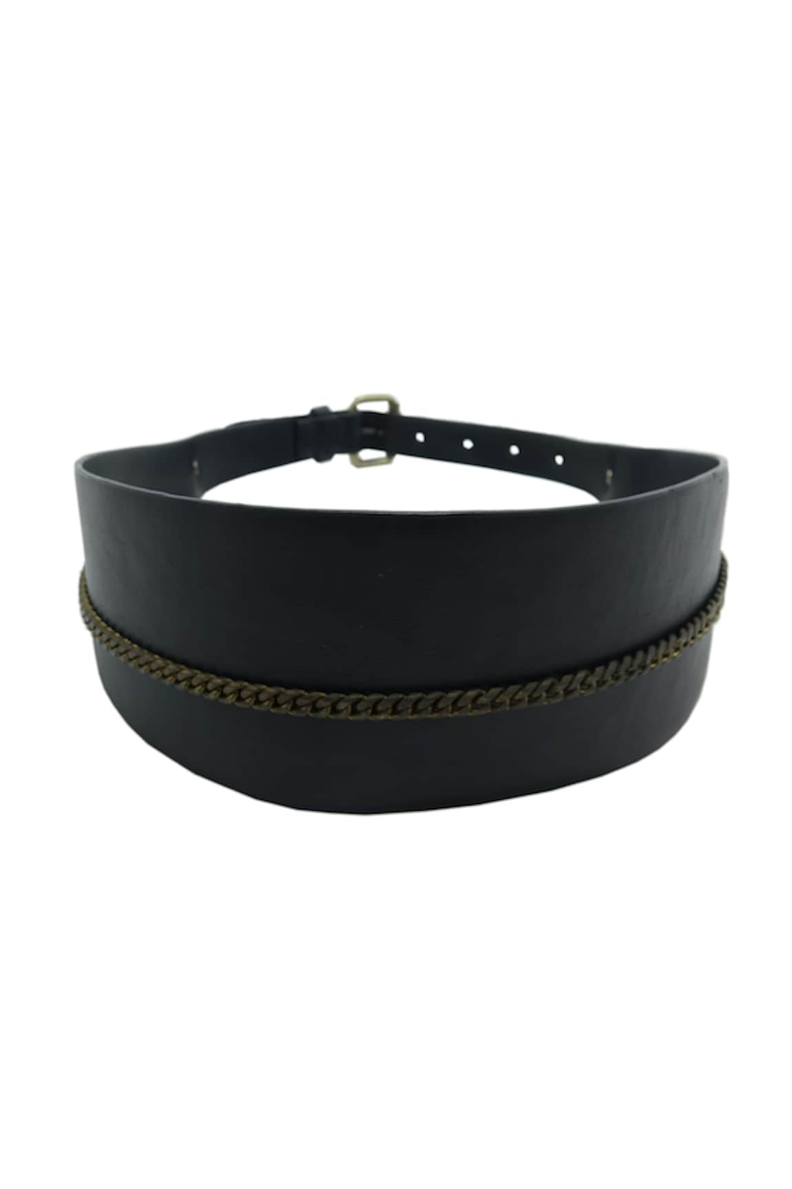 TROV Vera Chain Embellished Belt