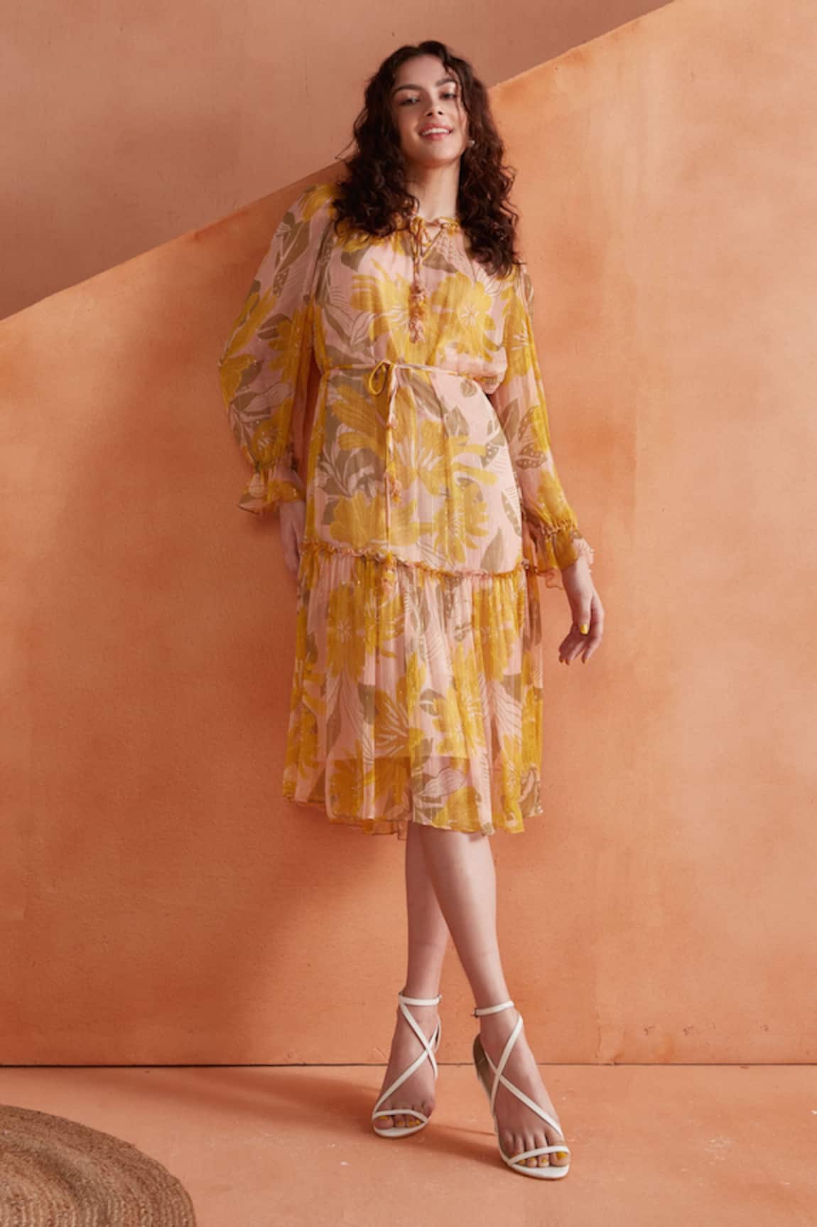 Label Deepika Nagpal Martini Midi Dress