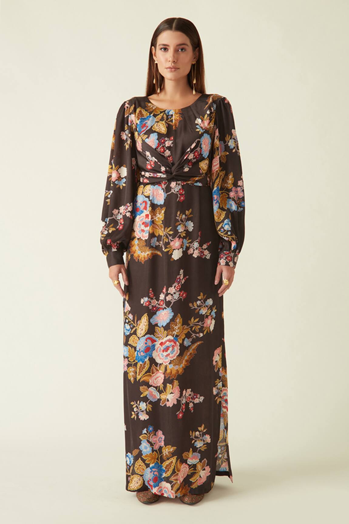 Payal Pratap Merbabu Floral Bloom Print Dress