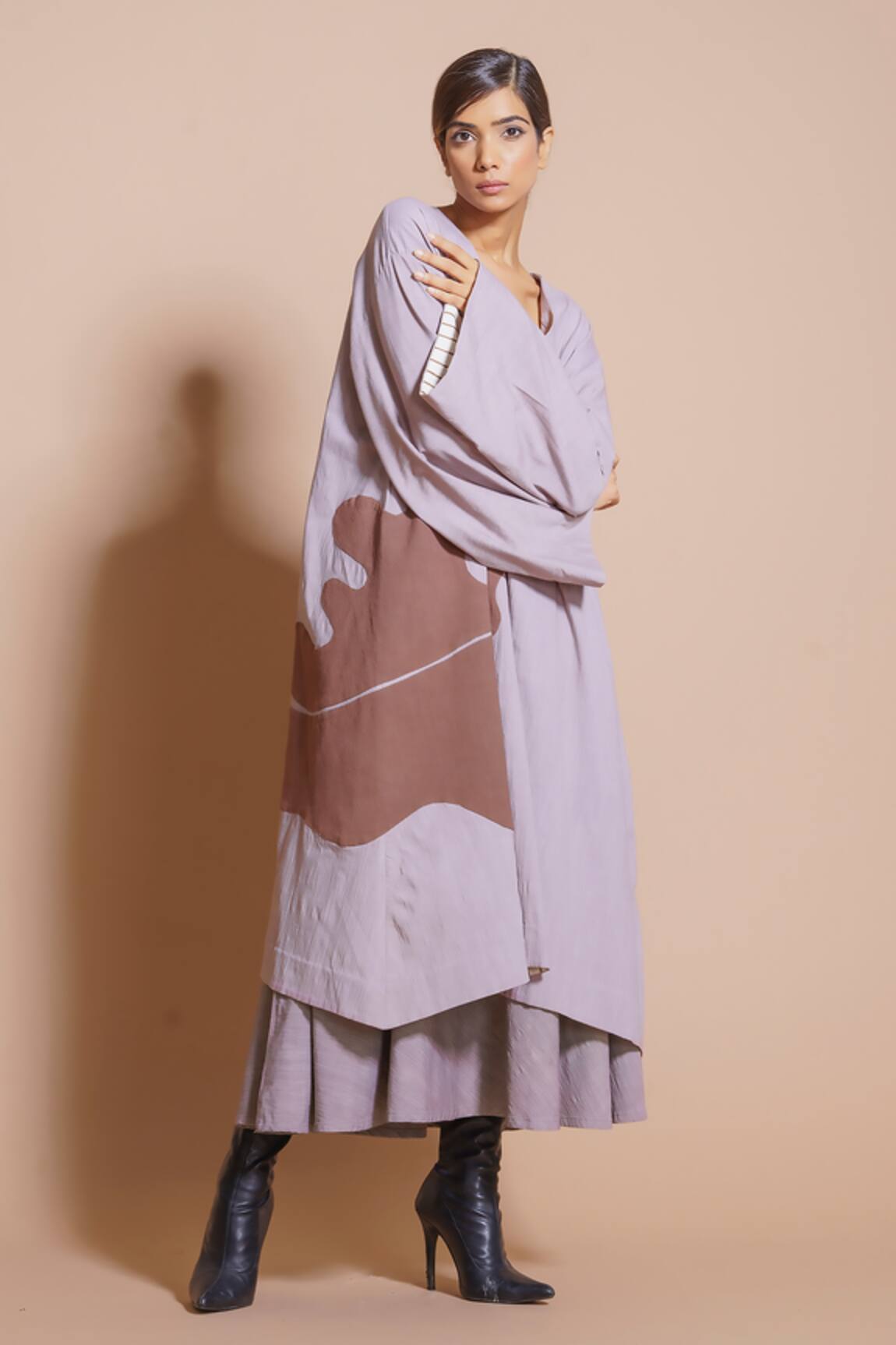 Stoique Gunpowder Applique Work Tunic