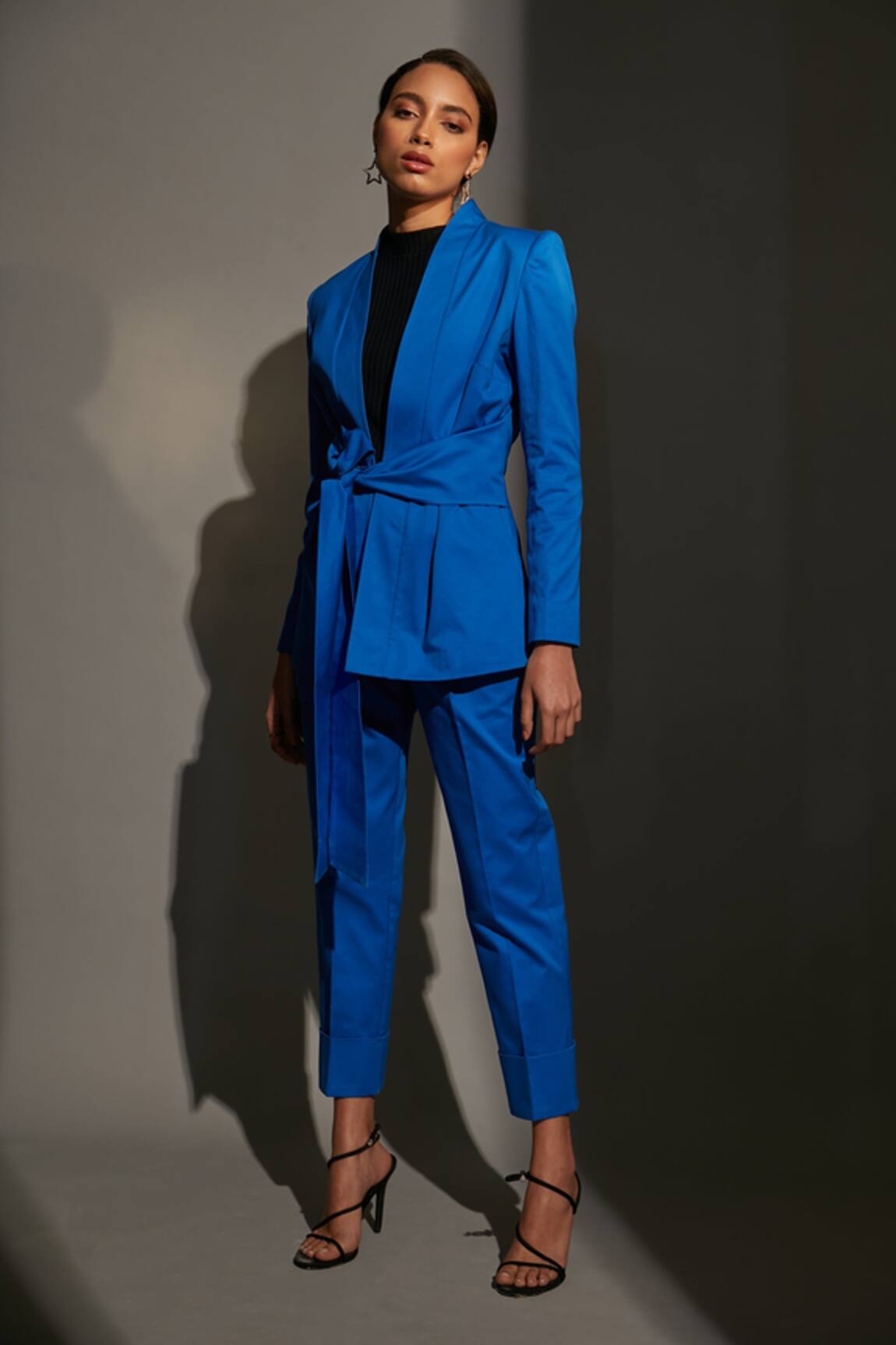 Betrue Wrap Blazer & Pant Set