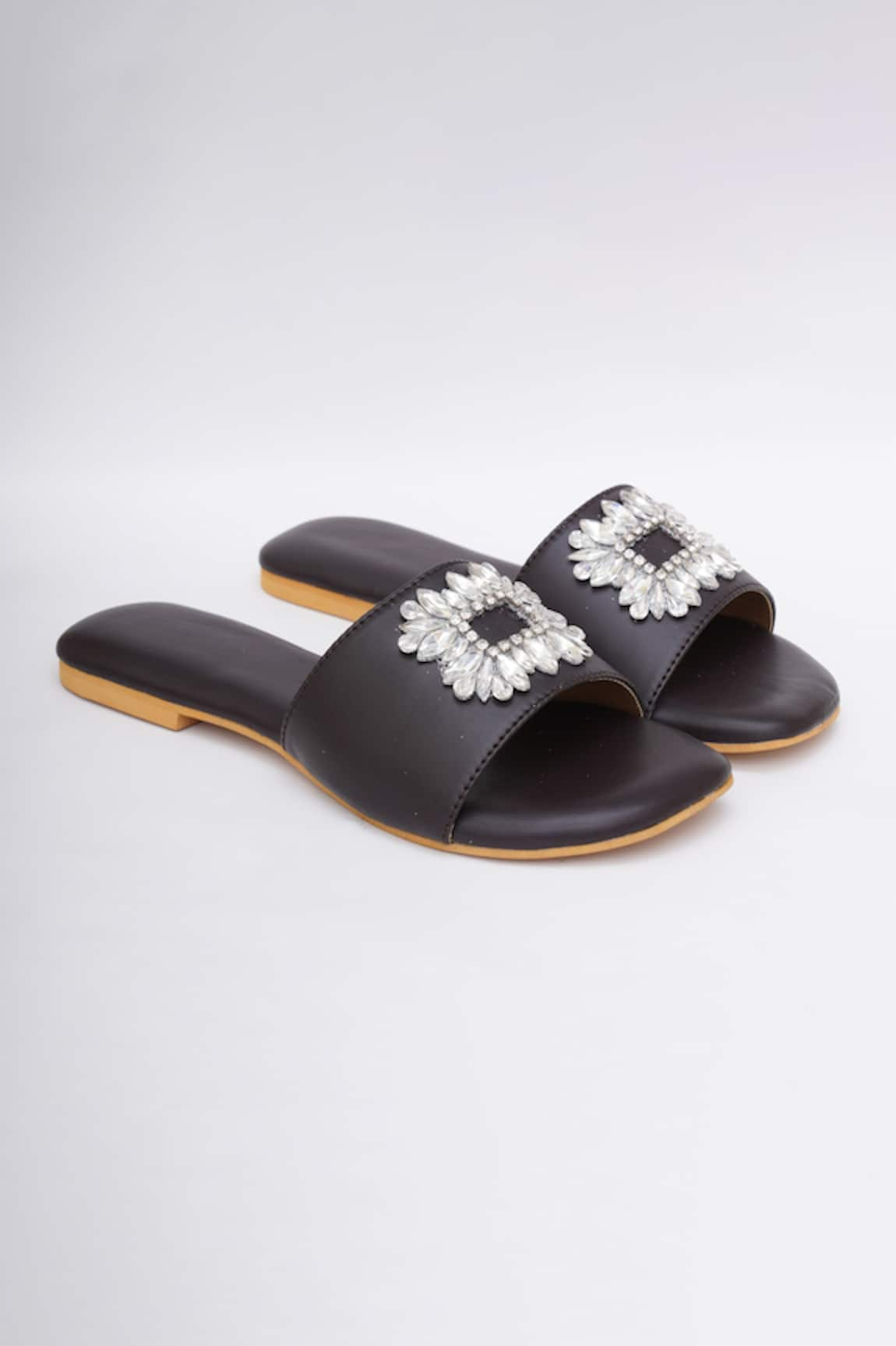 Sole House Stone Embellished Flats