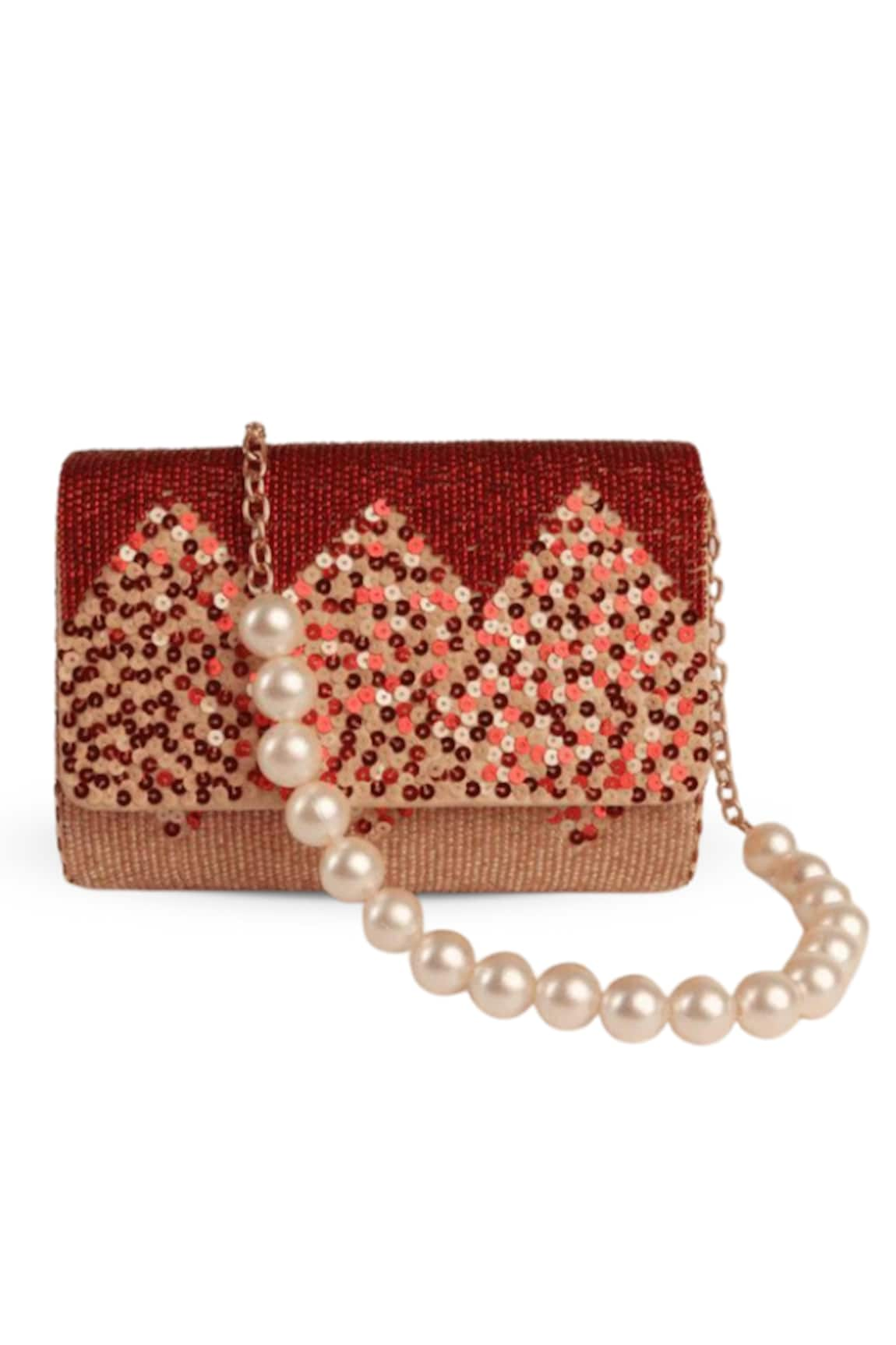 Puro Cosa Cherish Embellished Clutch