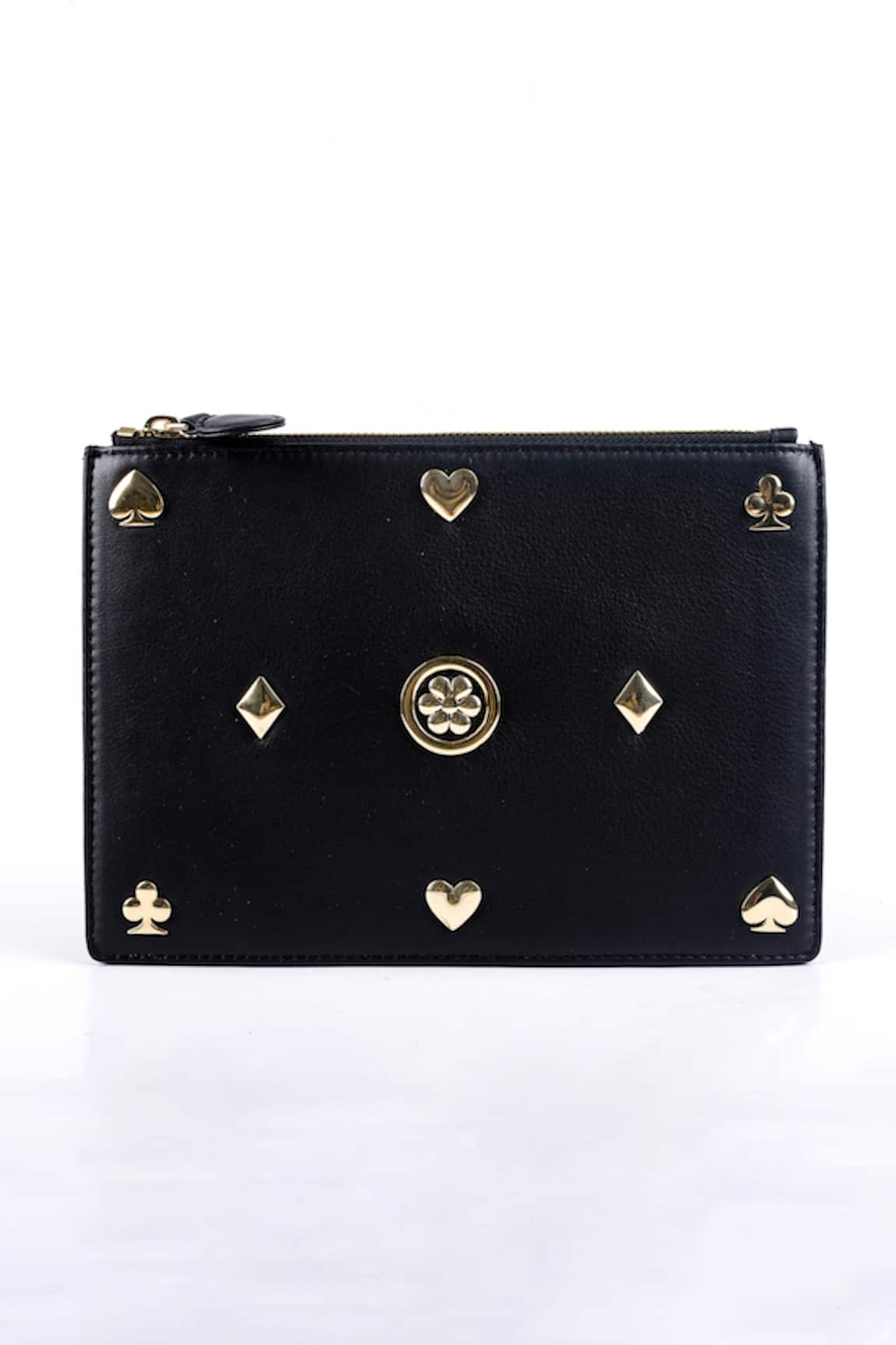 SAURAV GHOSH Tagore Embellished Rectangle Clutch Bag