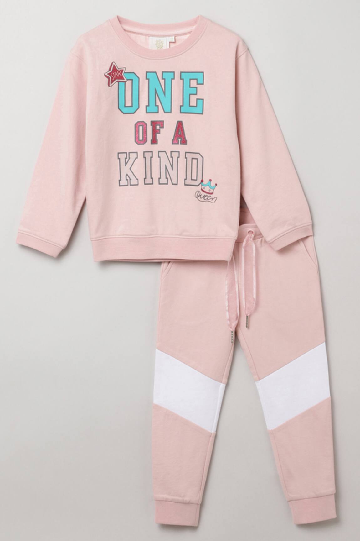 Byb Premium Printed Sweatshirt Set 