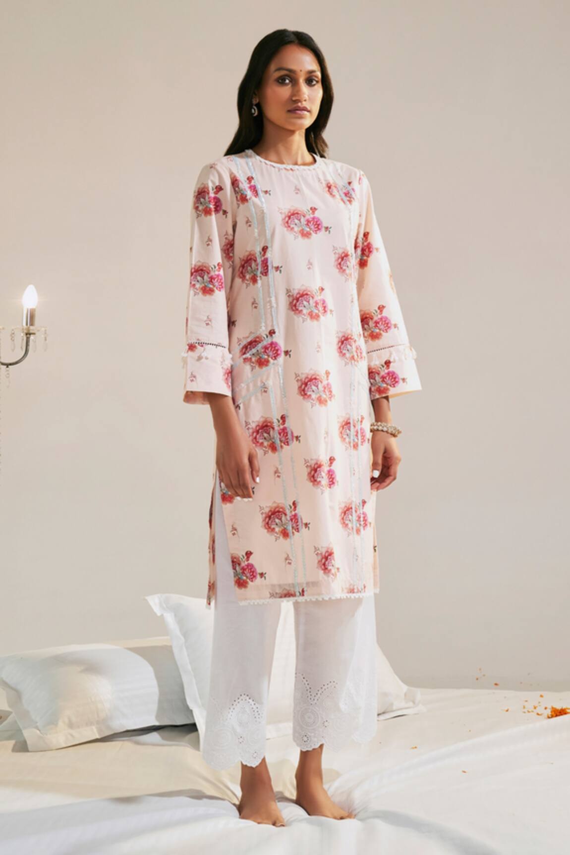 Sage Saga Ruhi Floret Print Kurta