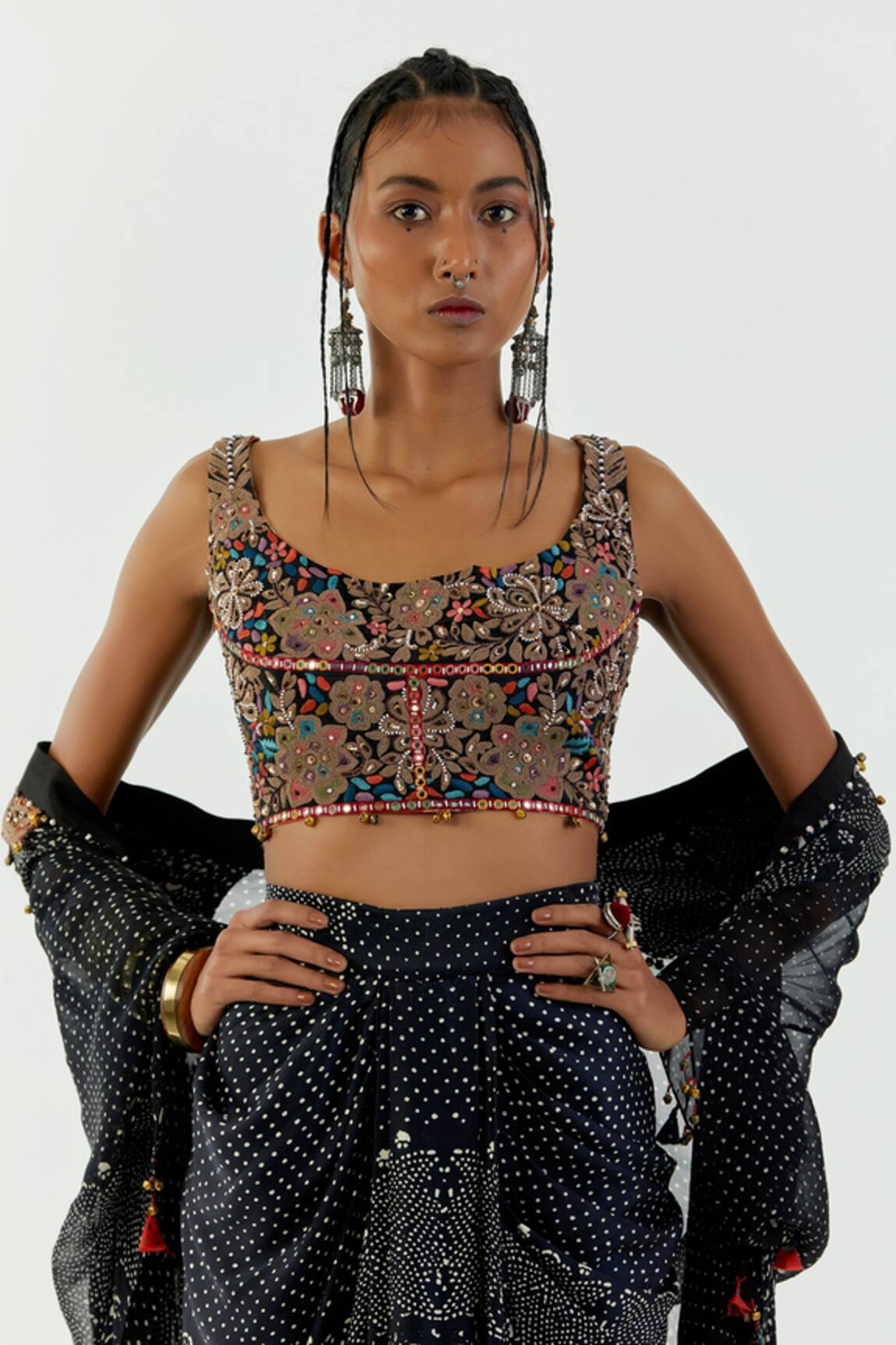 Aseem Kapoor Kalpa Embroidered Blouse 