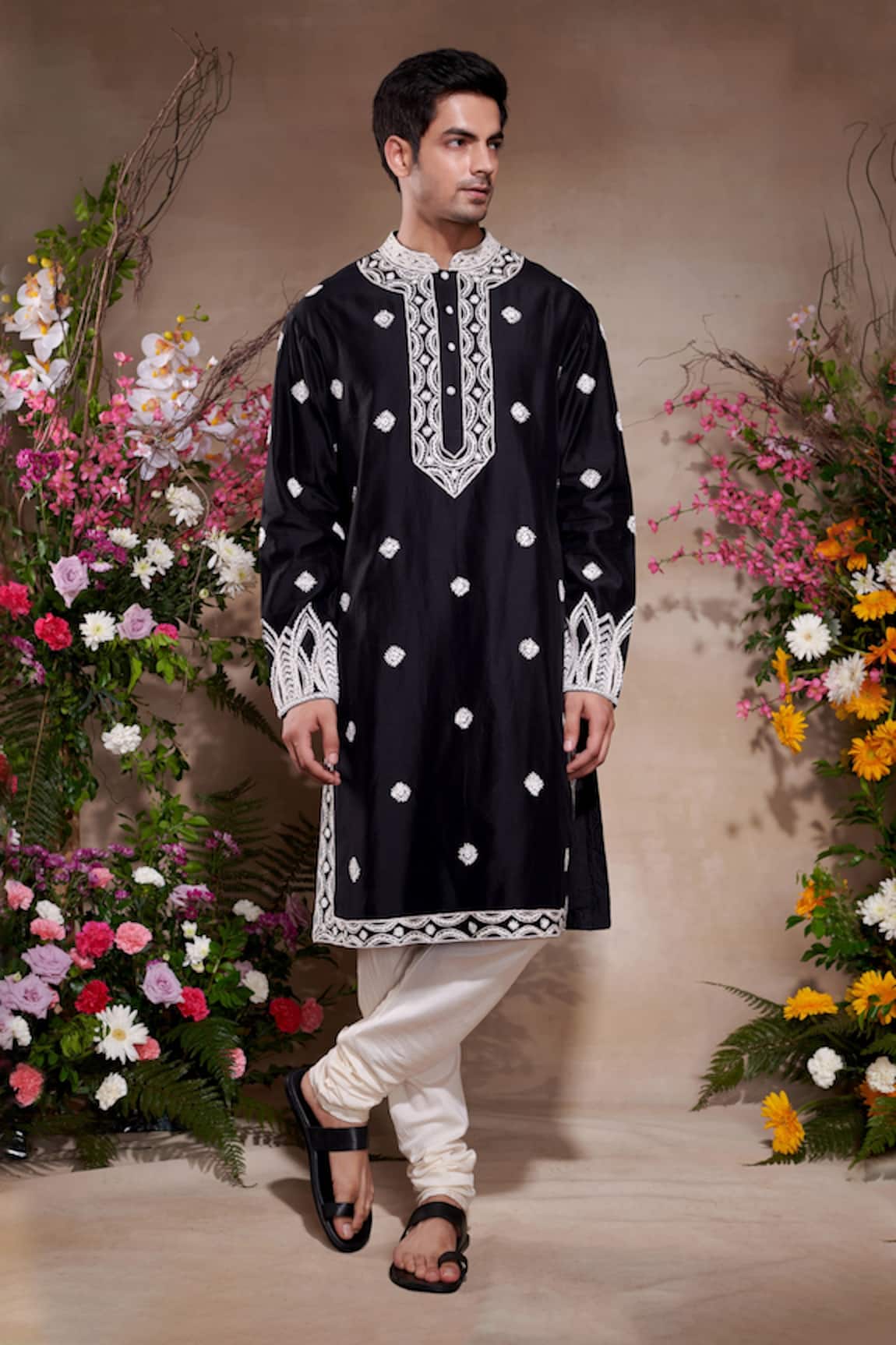 Shasha Gaba Ratan Chanderi Embroidered Kurta
