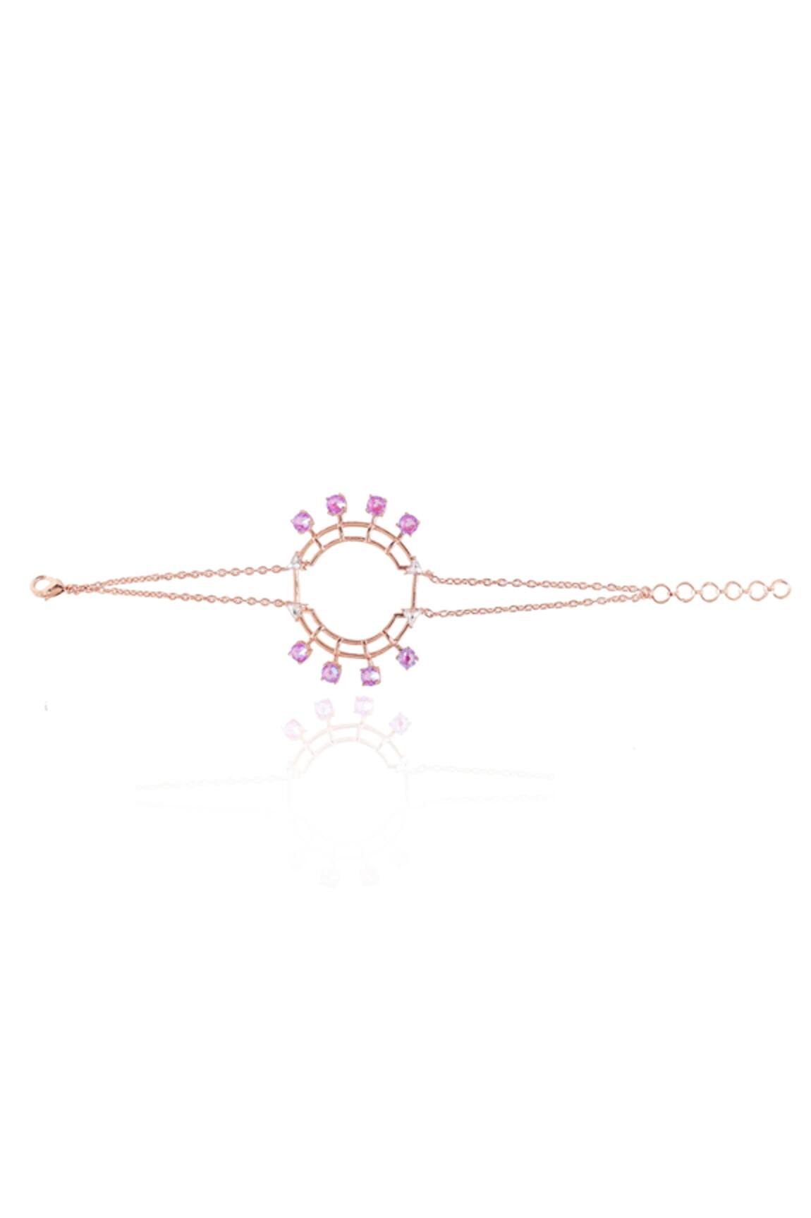Esme By Aashna Dalmia Crystal Embellished Bracelet 