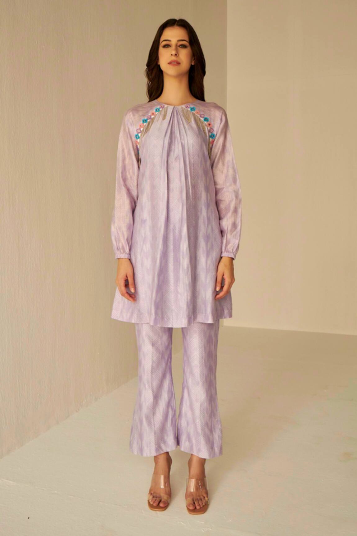 Betrue Shibori Pattern Top & Pant Set